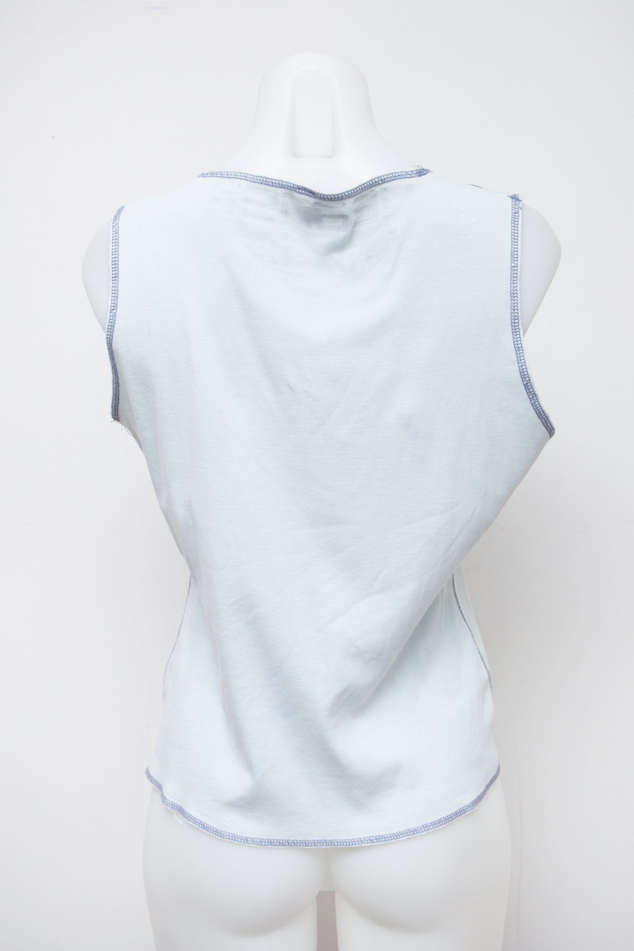 #63 Jean's Kalisson Tank Top White | c. 196 | Size 14
