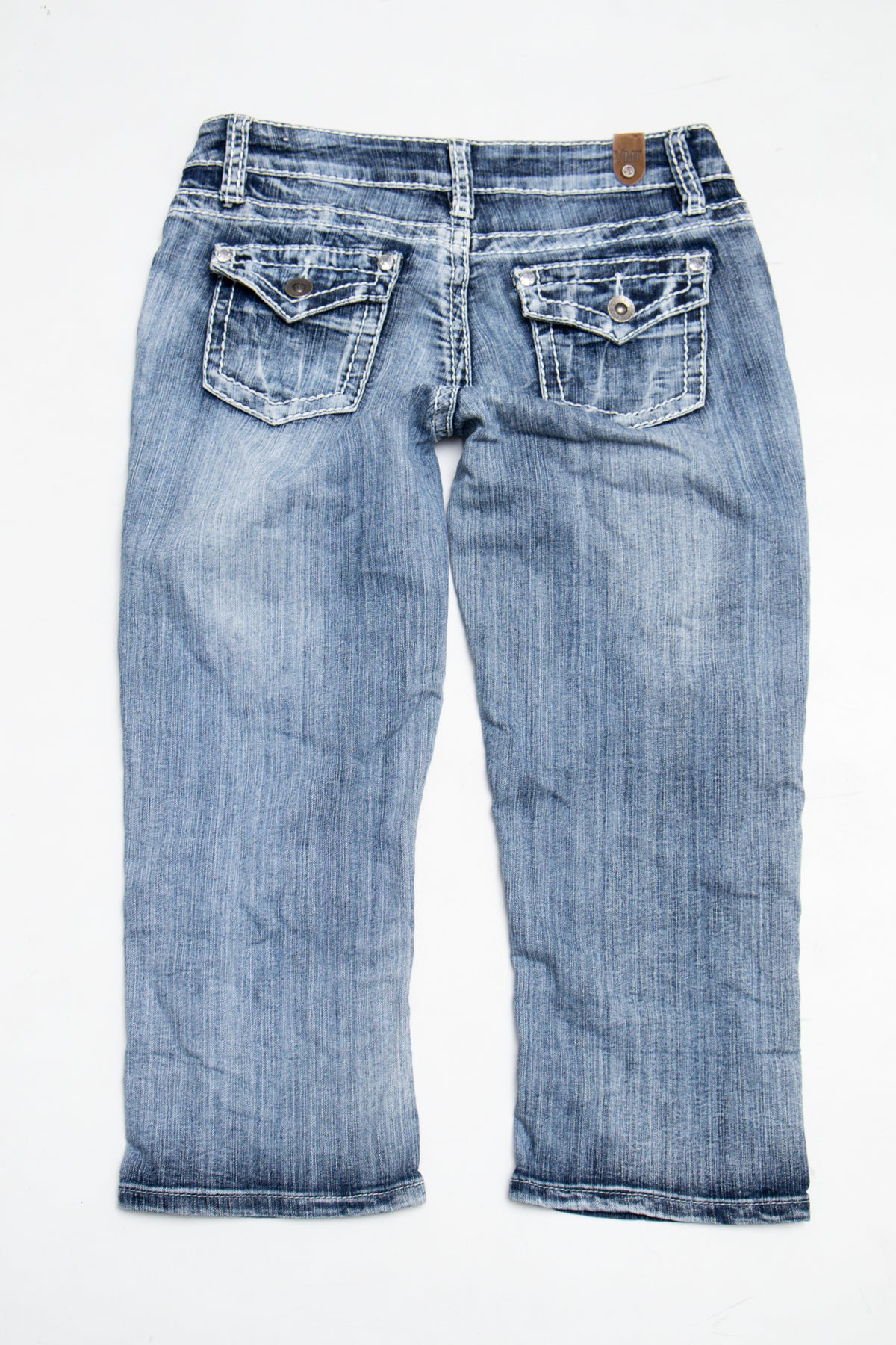 #082 Ymi Capris Blue | c. 209 | Size 6