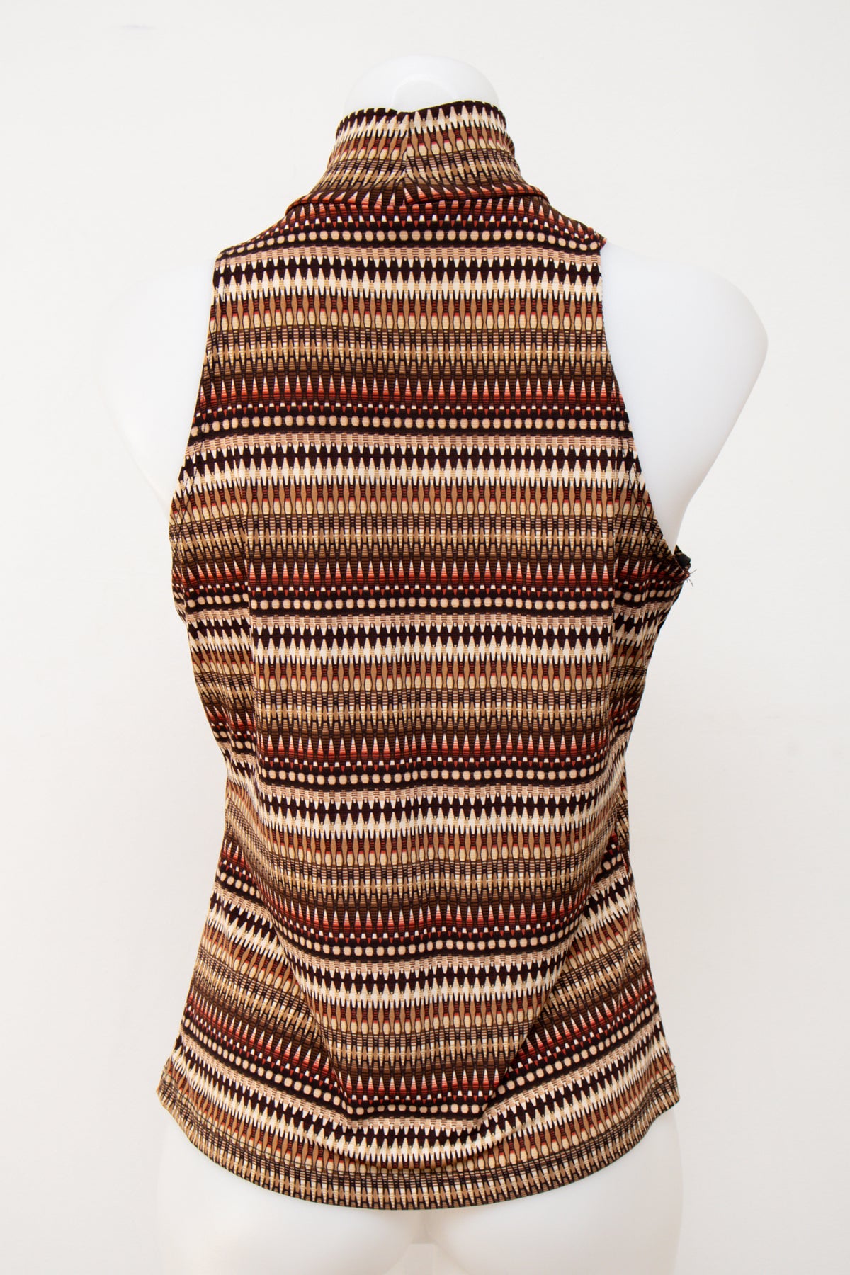 #052 Kc Stevens Top Brown | c. | Size 10/12