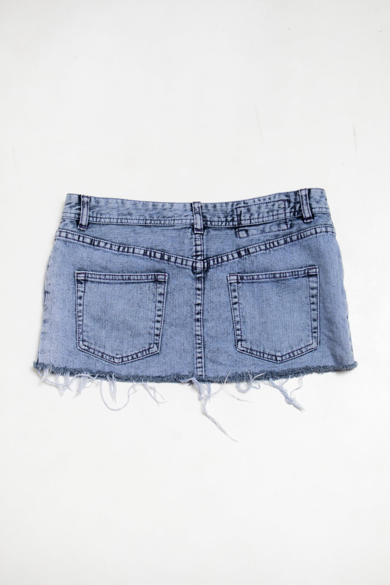 #18 Cc Denim Mini Skirt Blue | c. 188 | Size 8
