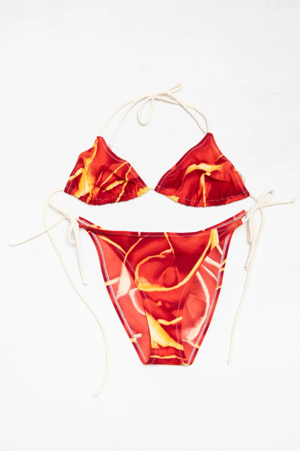 Red Golden Bikini Red | c. 166 | Size 8