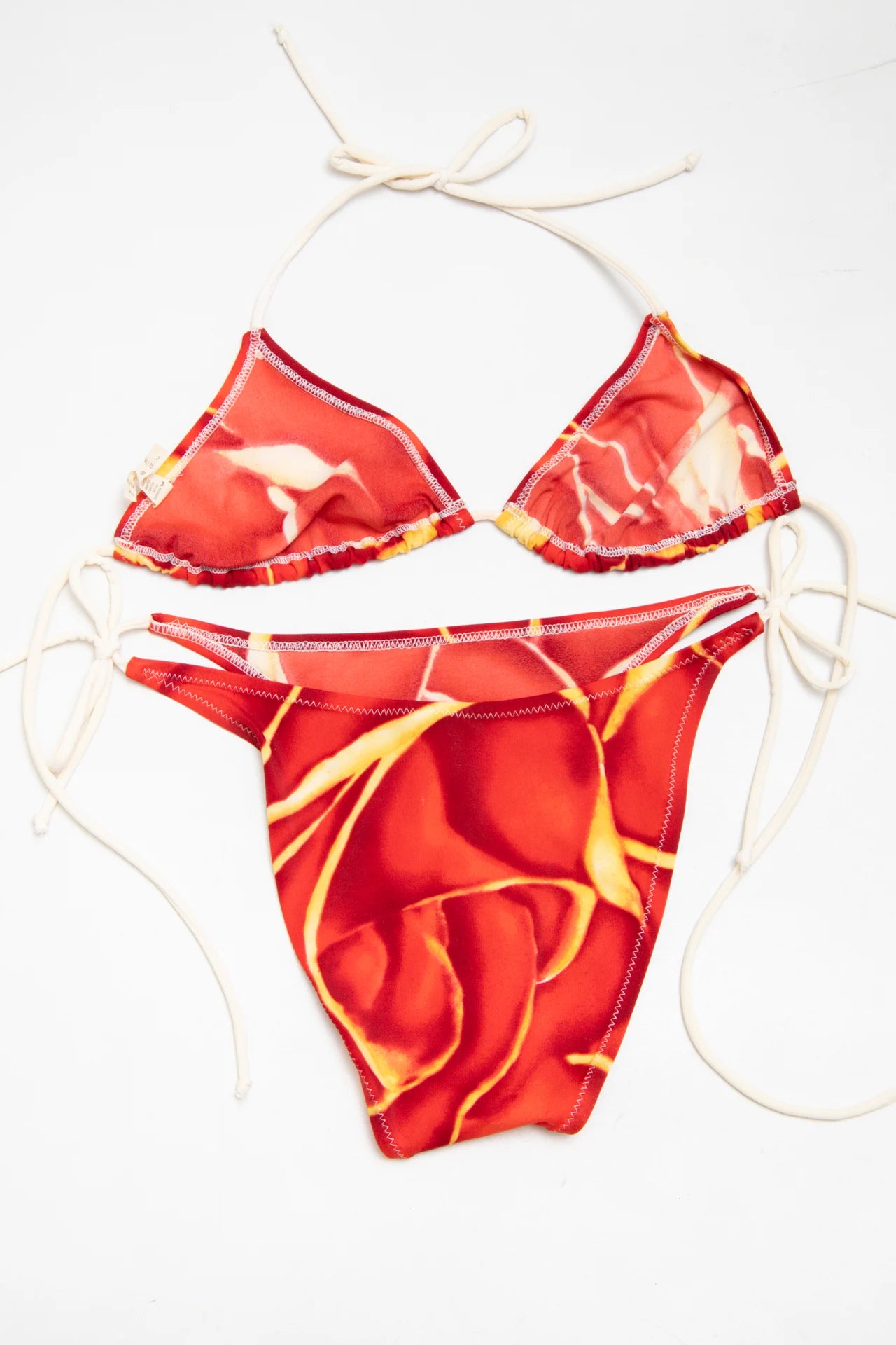 Red Golden Bikini Red | c. 166 | Size 8