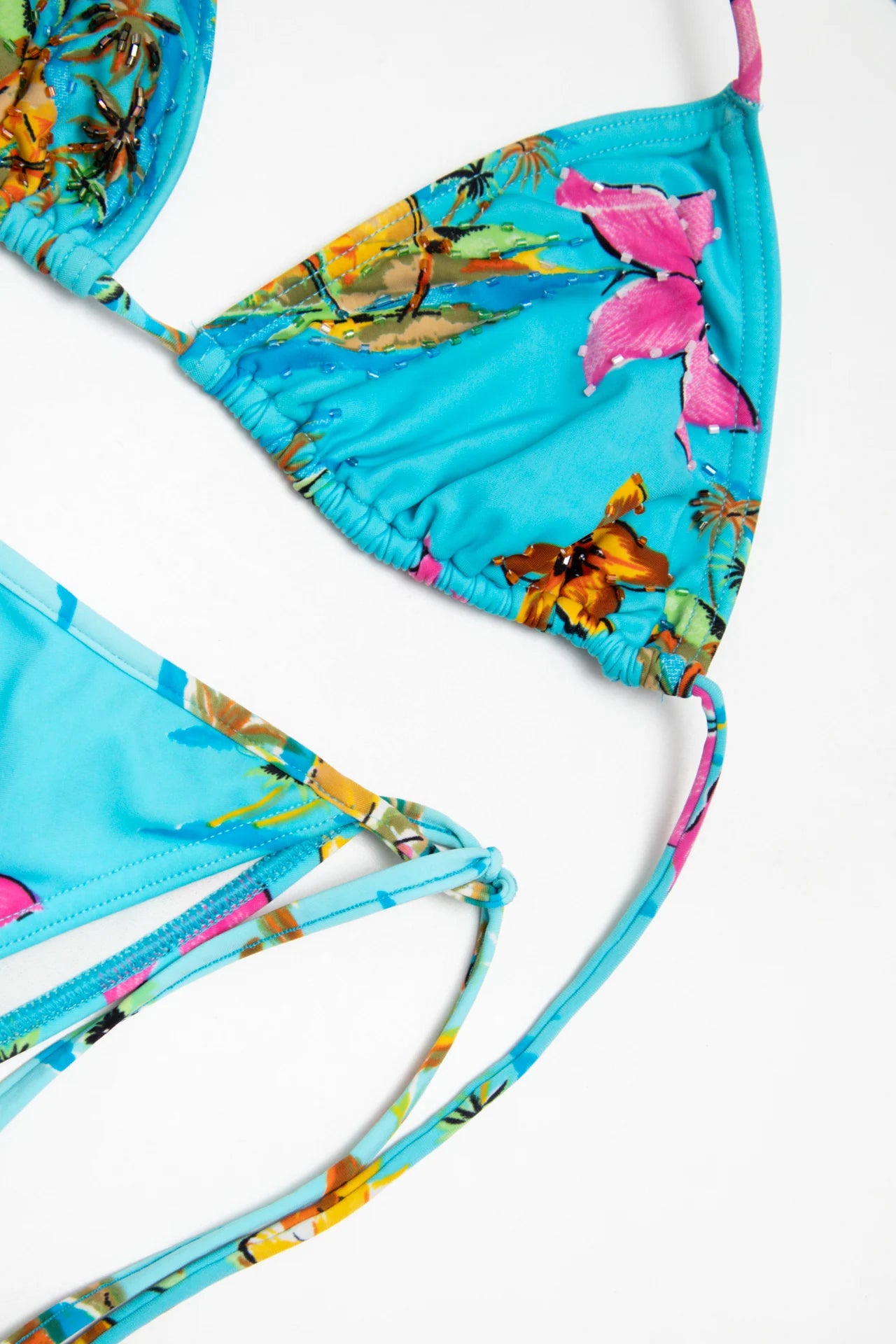 Ac Moda Praia Bikini Blue | c. 166 | Size 10