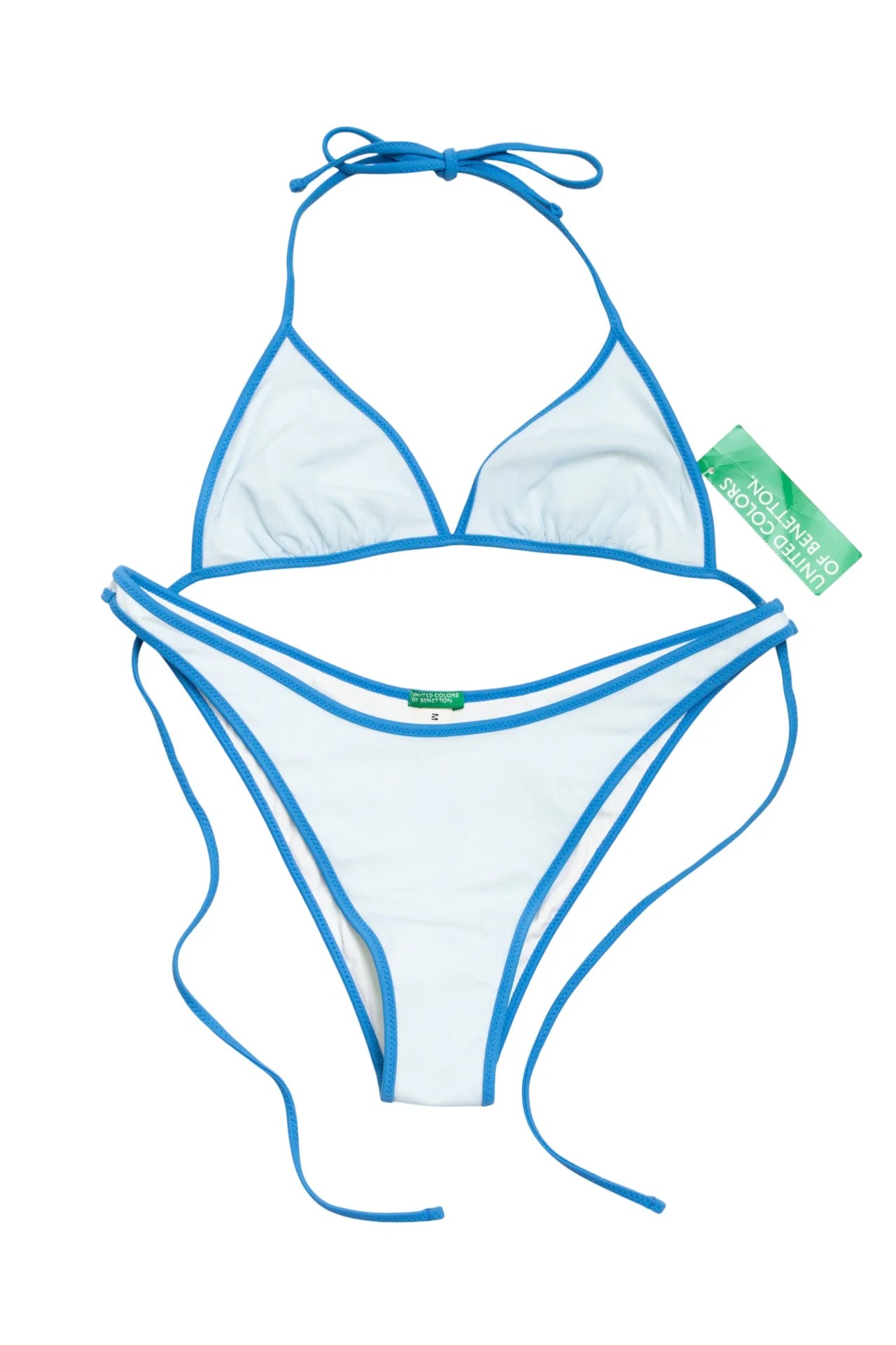 United Colors Of Benetton Bikini Set Blue | c. 166 | Size 10