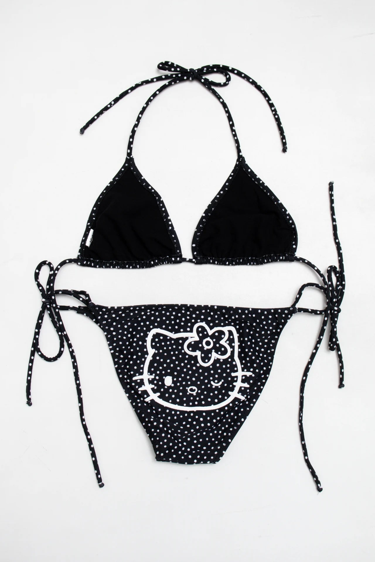 Hello Kitty Bikini Set Black | c. 166 | Size 6/8