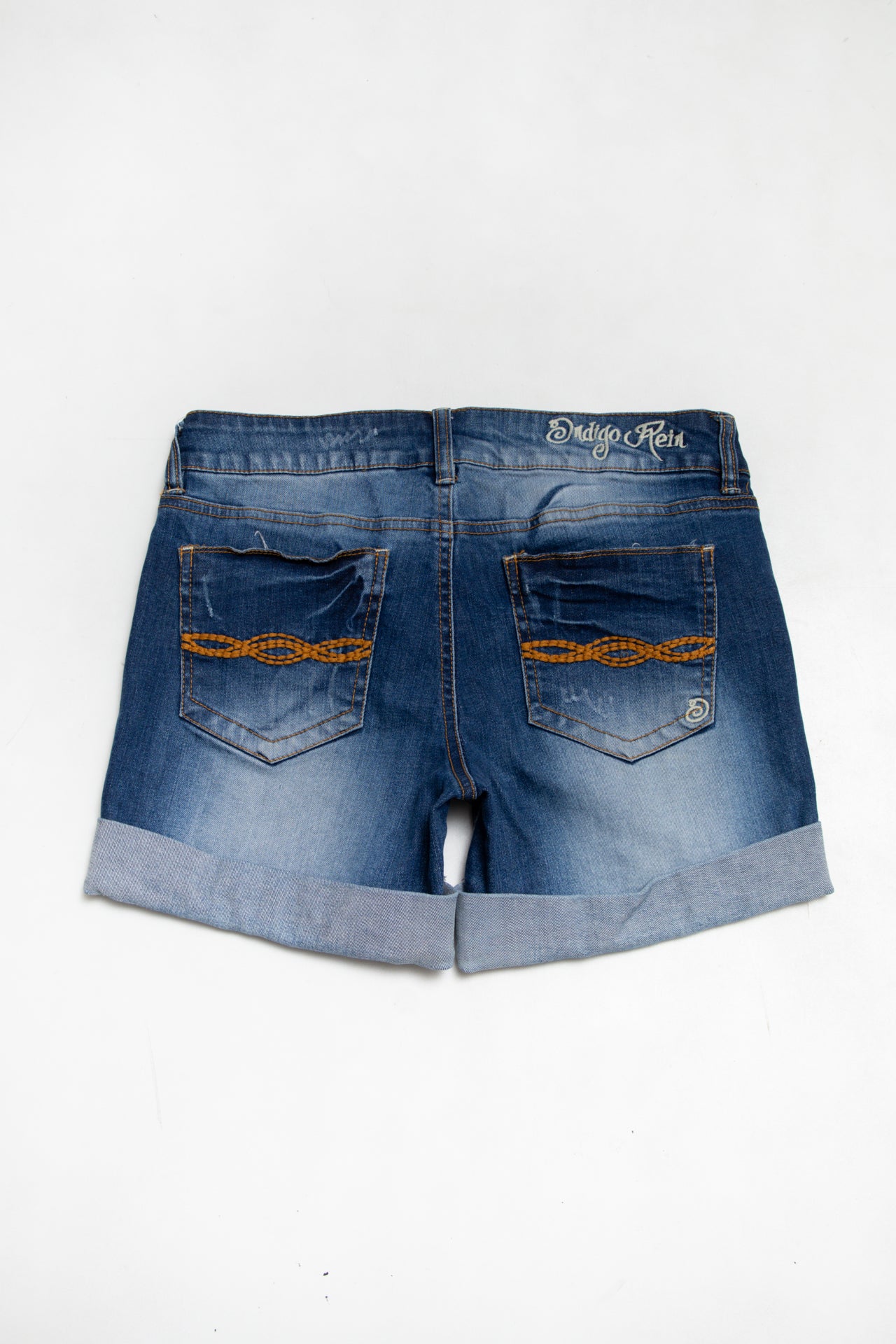 #144 Indigio Rein Denim Shorts Blue | c. 190 | Size 6