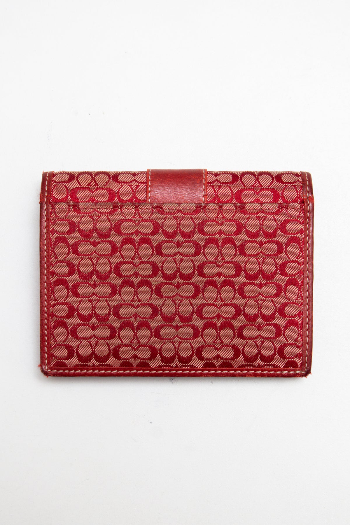 #007 Coach Wallet Red | c. | Size