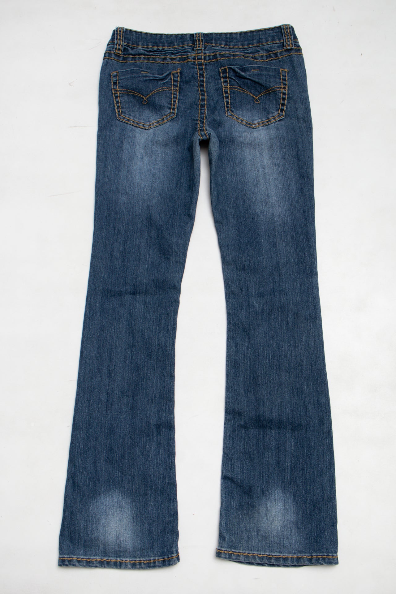 #134 Blue Asphalt Jeans Blue | c. 197 | Size 8
