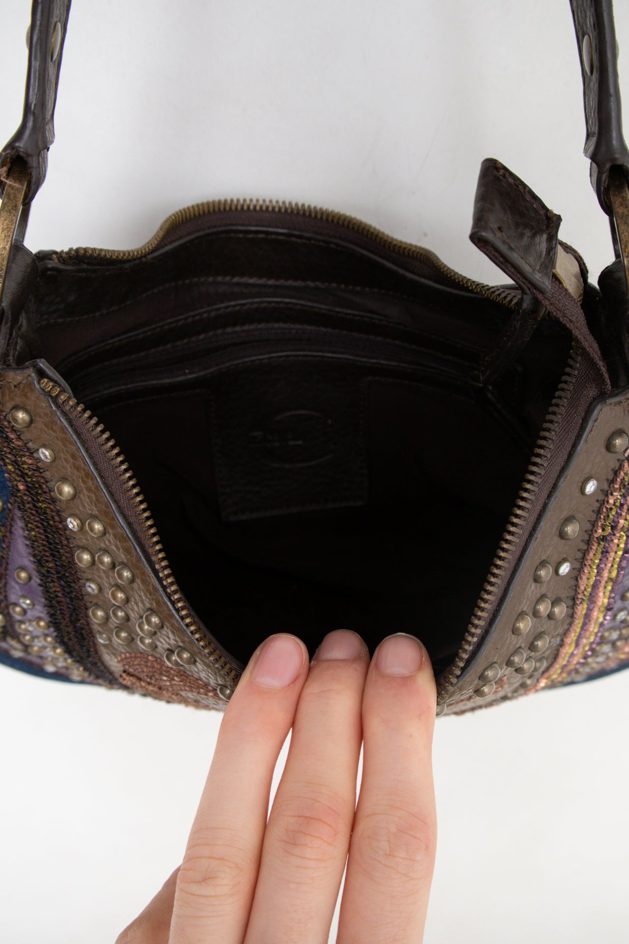 #192 Just Cavalli Shoulder Bag Brown | c. 195 | Size