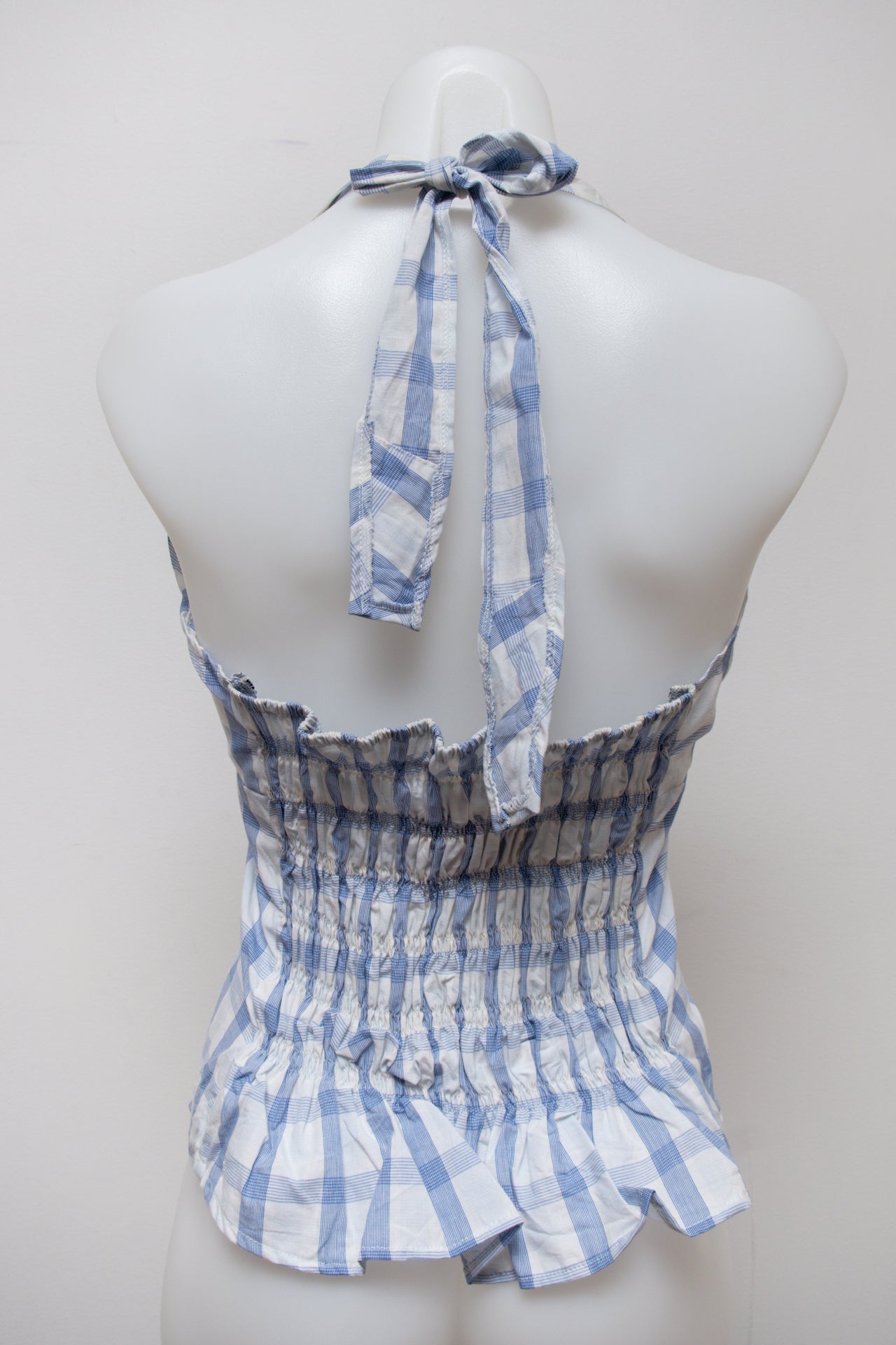 # Halter Top Blue | c. 189 | Size 6/8