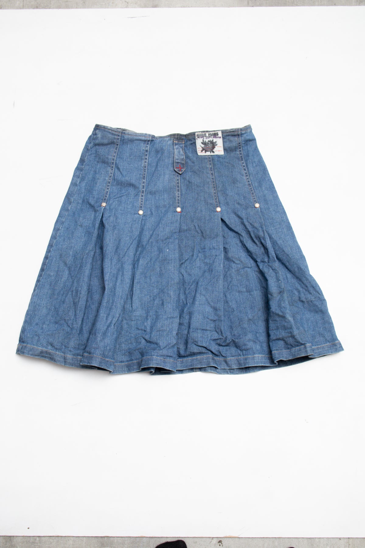 #131 Gimd Long Skirt Blue | c. 208 | Size 8/10