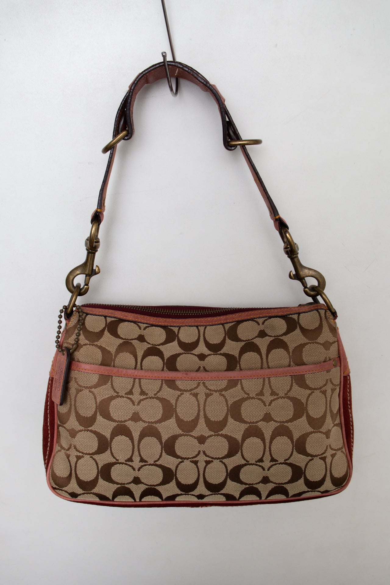 #189 Coach Shoulder Bag Brown | c. 196 | Size