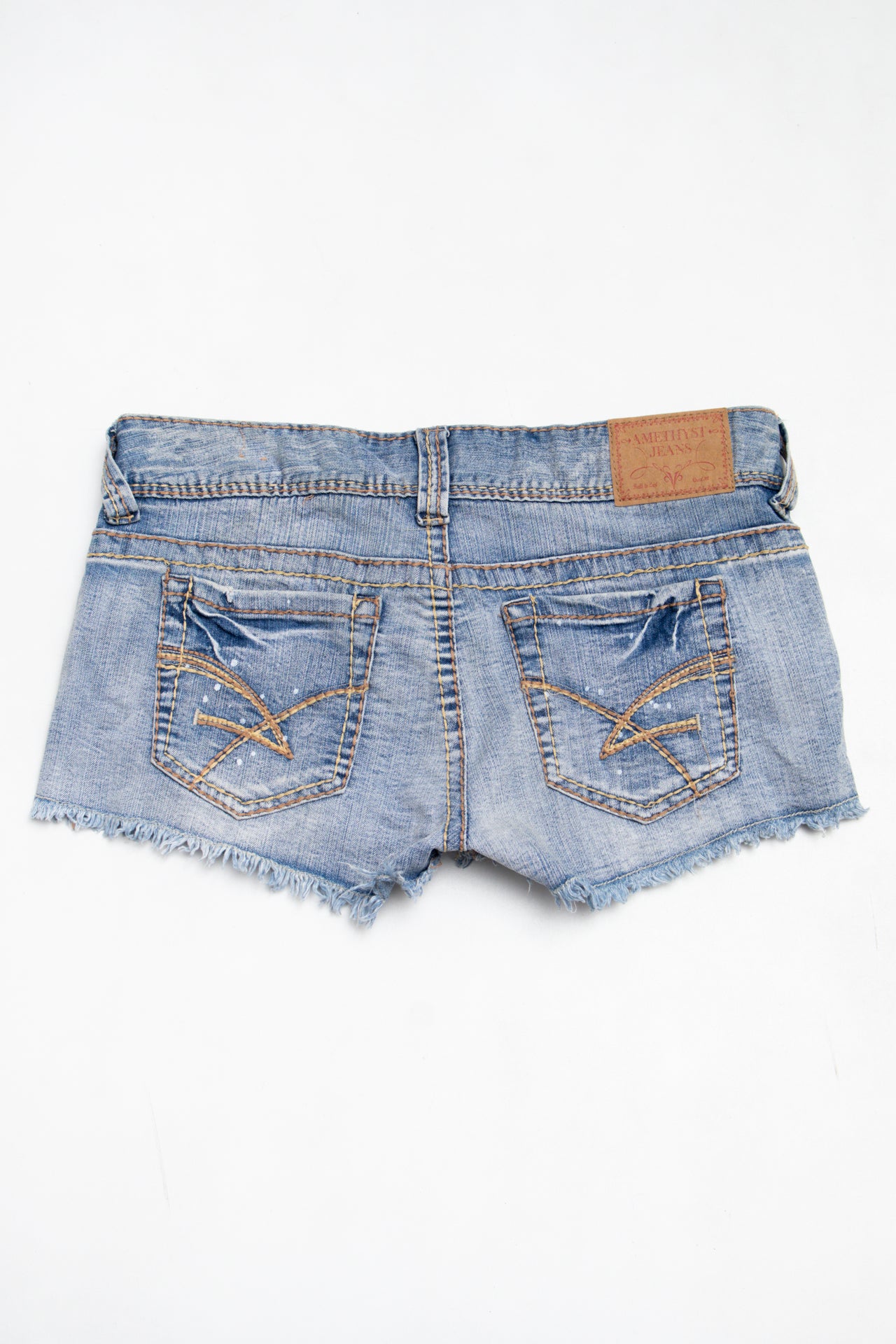 #148 Amethyst Jeans Denim Shorts Blue | c. 198 | Size 8