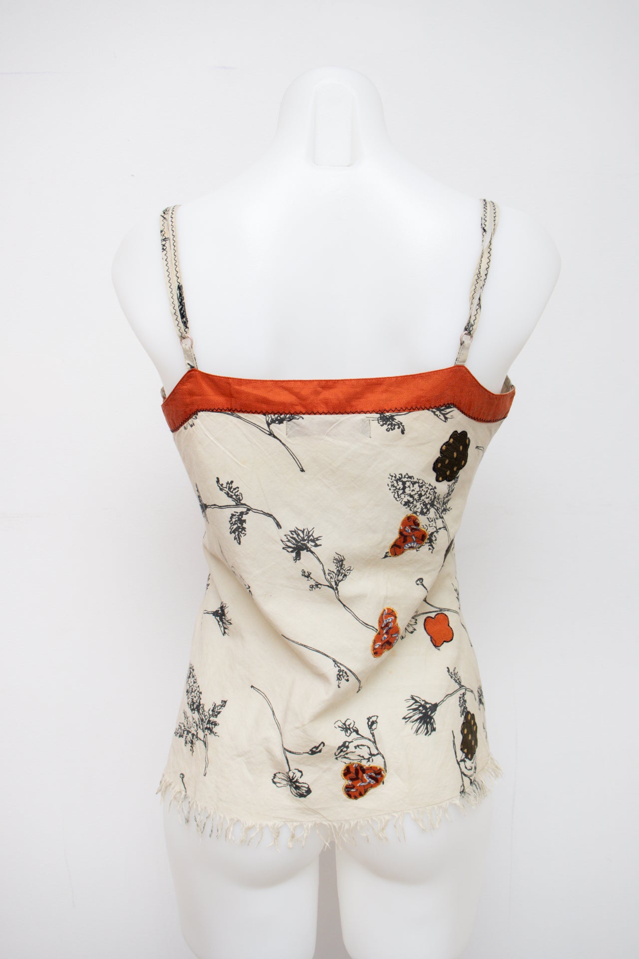 #40 Nice Day Cami Top White | c. 197 | Size 8