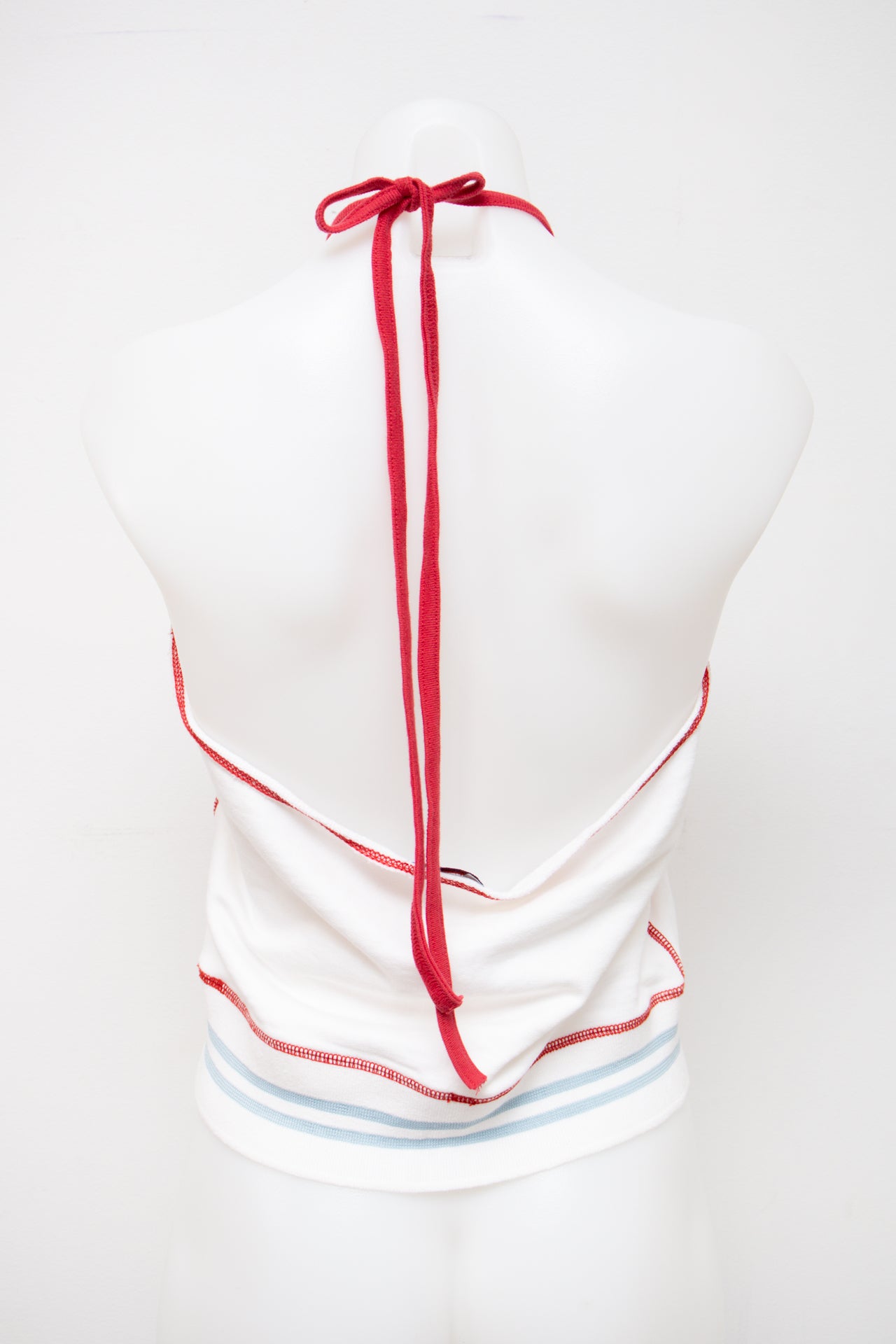 #54 Lonsdale London Halter Top White | c. 196 | Size 8