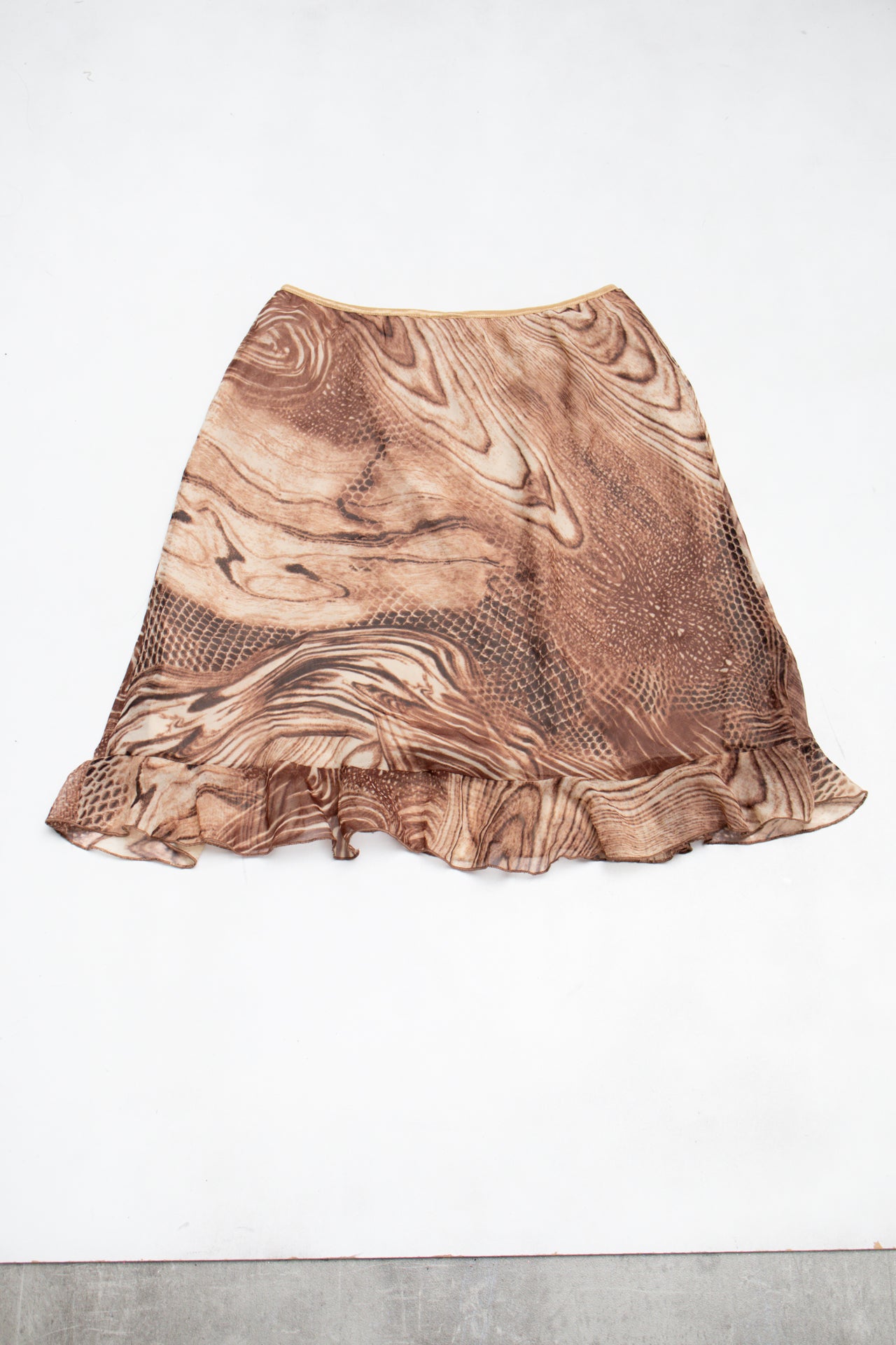 #147 Behave Petite Skirt Brown | c. 193 | Size