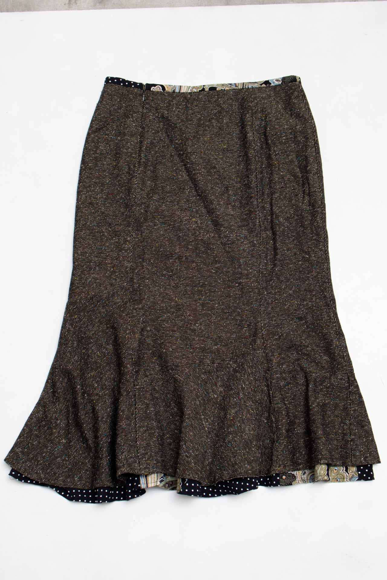 #095 Acorn Skirt Brown | c. 203 | Size 8