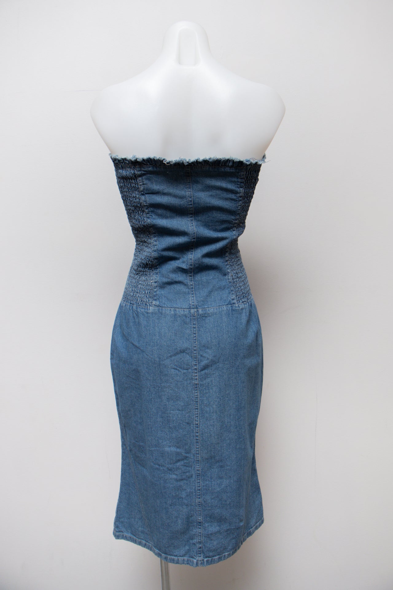 #131 MNG Denim Mini Skirt Blue | c. 190 | Size 10