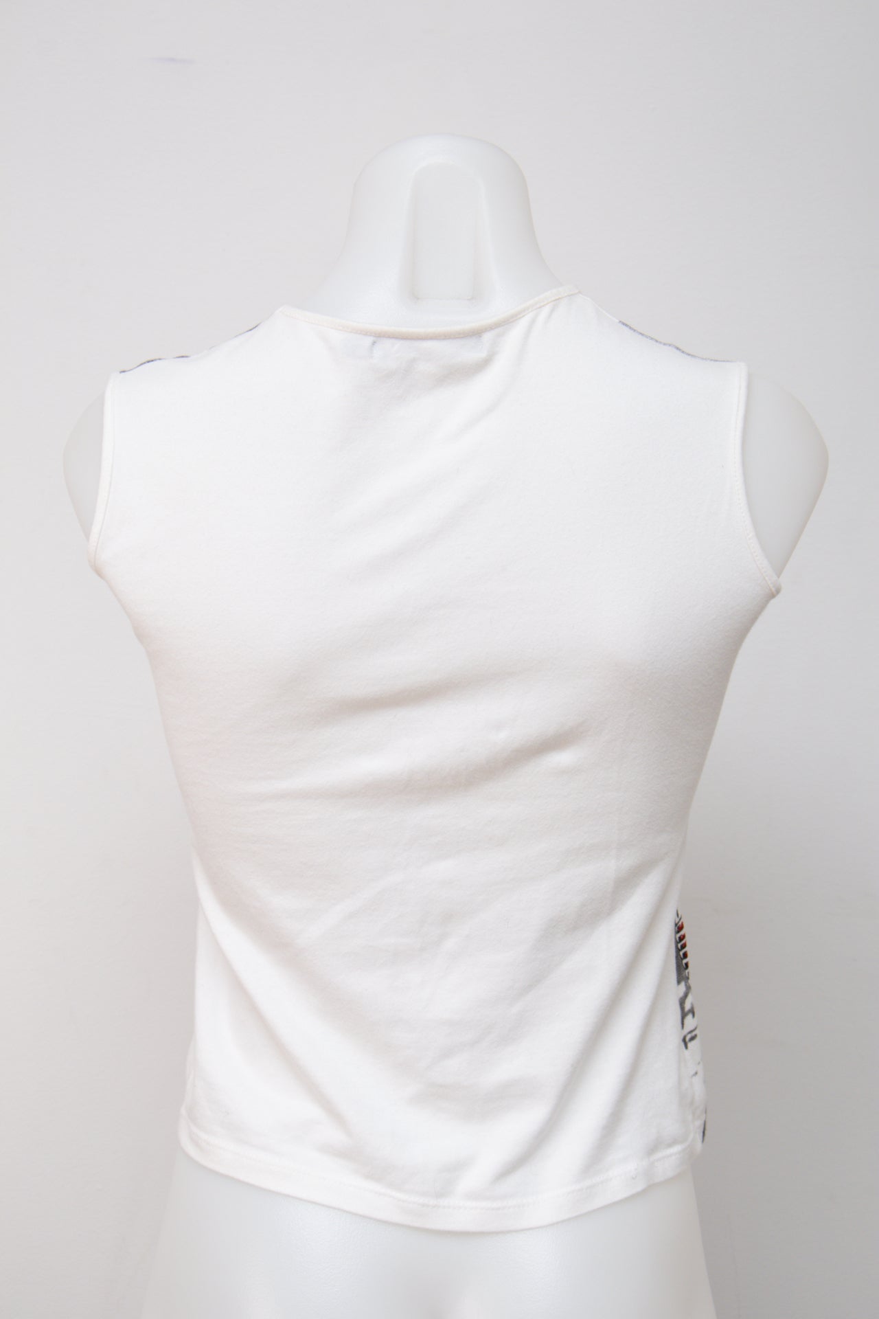 #062 Cortefiel Tank Top White | c. 199 | Size 8/10