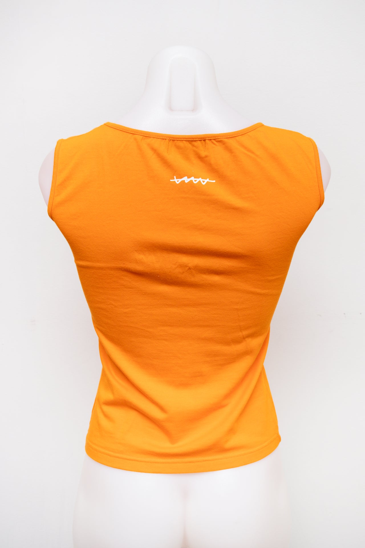 #87 Cállate La Boca Tank Top Orange | c. 193 | Size 10