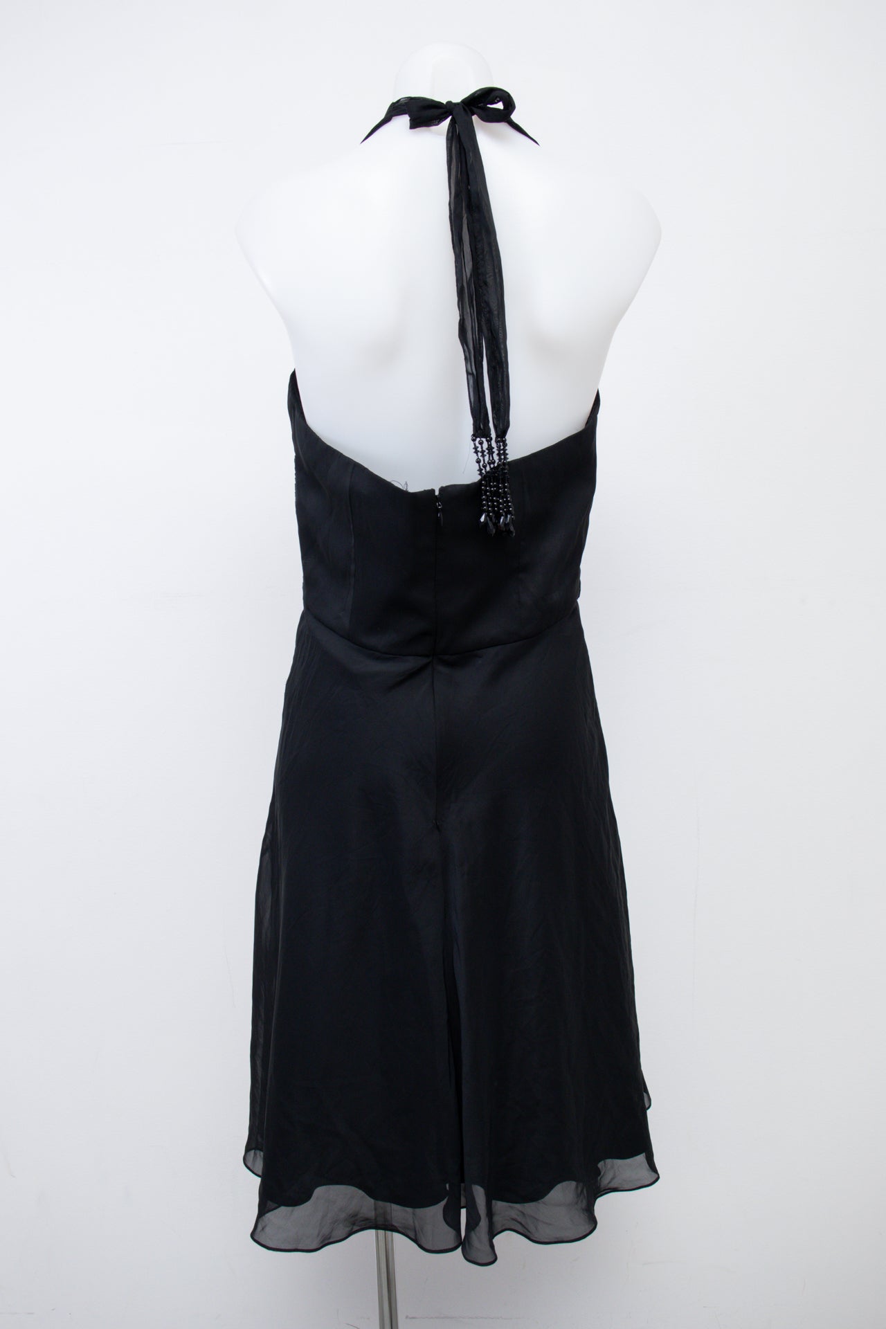 #129 Motrell Maxie Halter Top Black | c. 207 | Size 8