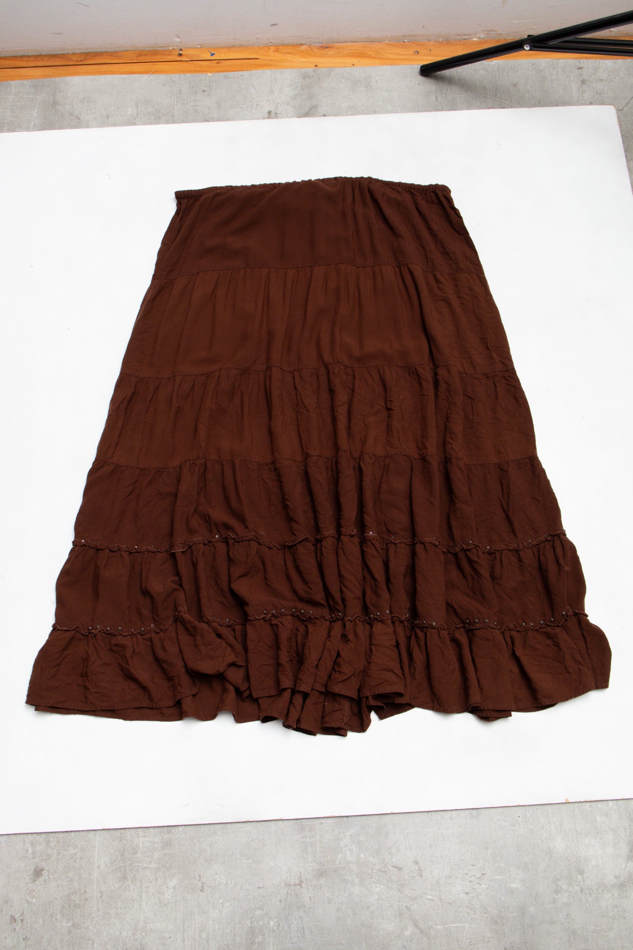 #123 White Stag Skirt Brown | c. 193 | Size 18