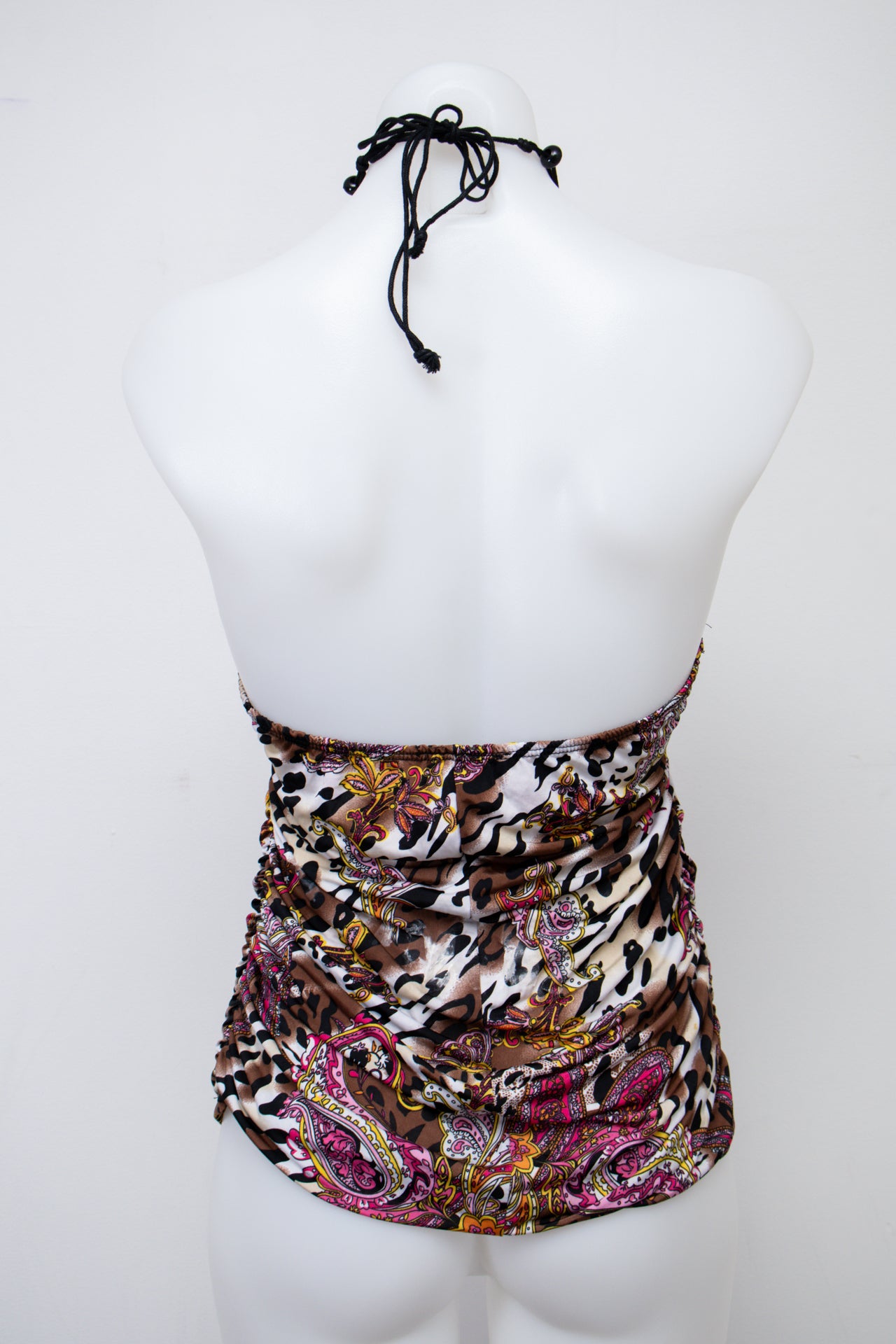 #056 Love Change Halter Top Brown | c. 200 | Size 8
