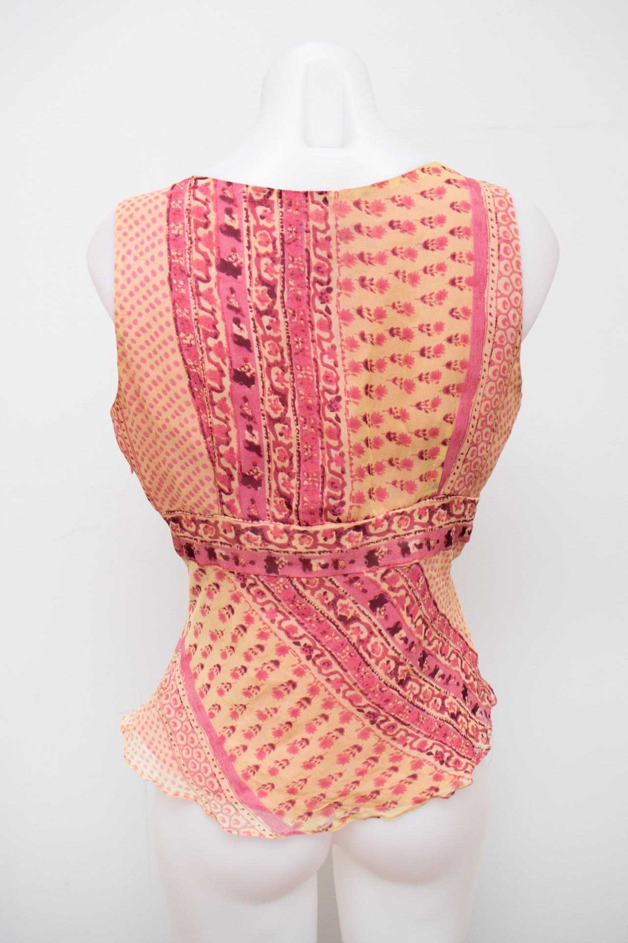 #82 J.crew Silk Tank Top Pink | c. 194 | Size 8