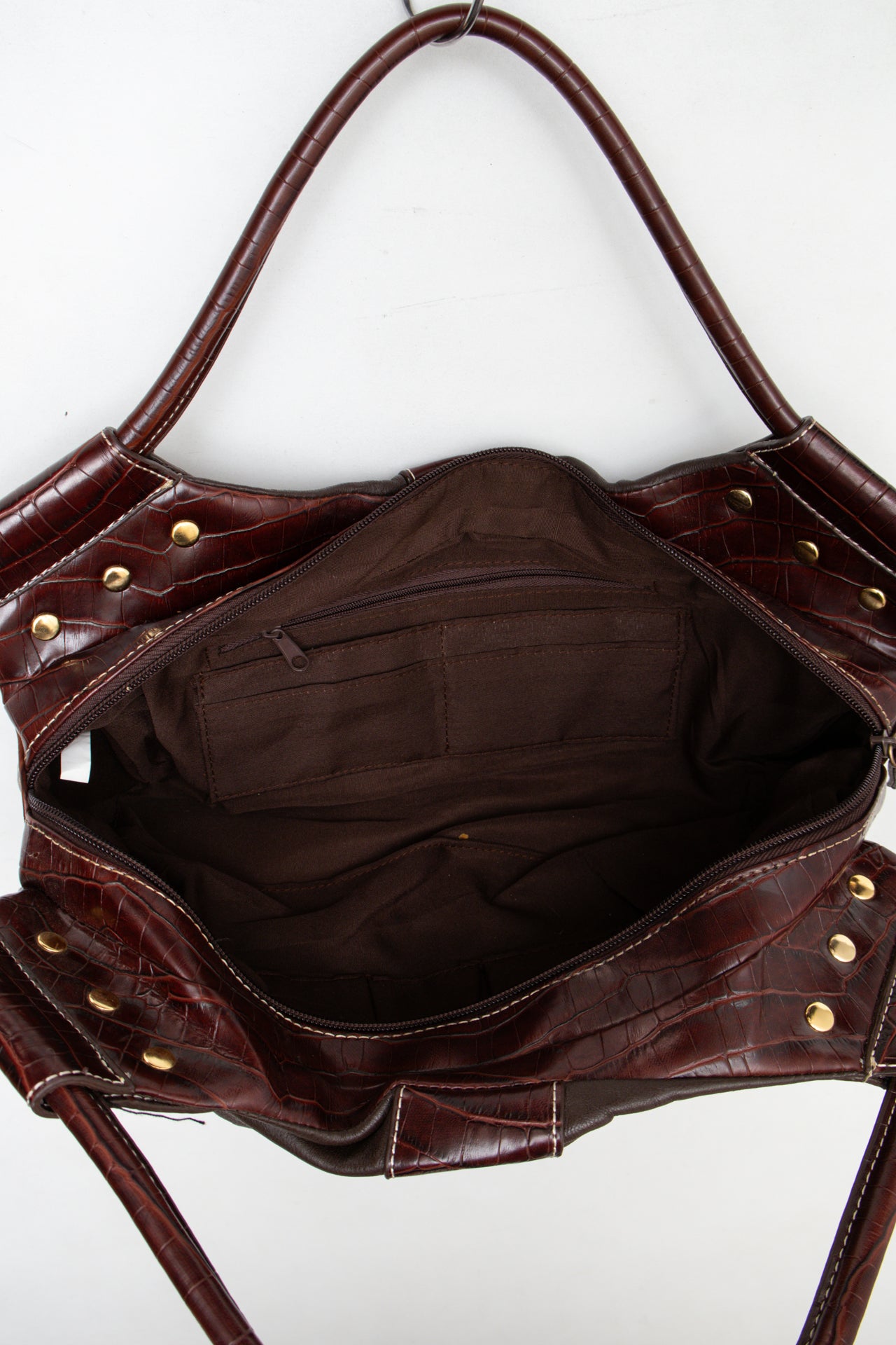 #200 Shoulder Bag Brown | c. 196 | Size