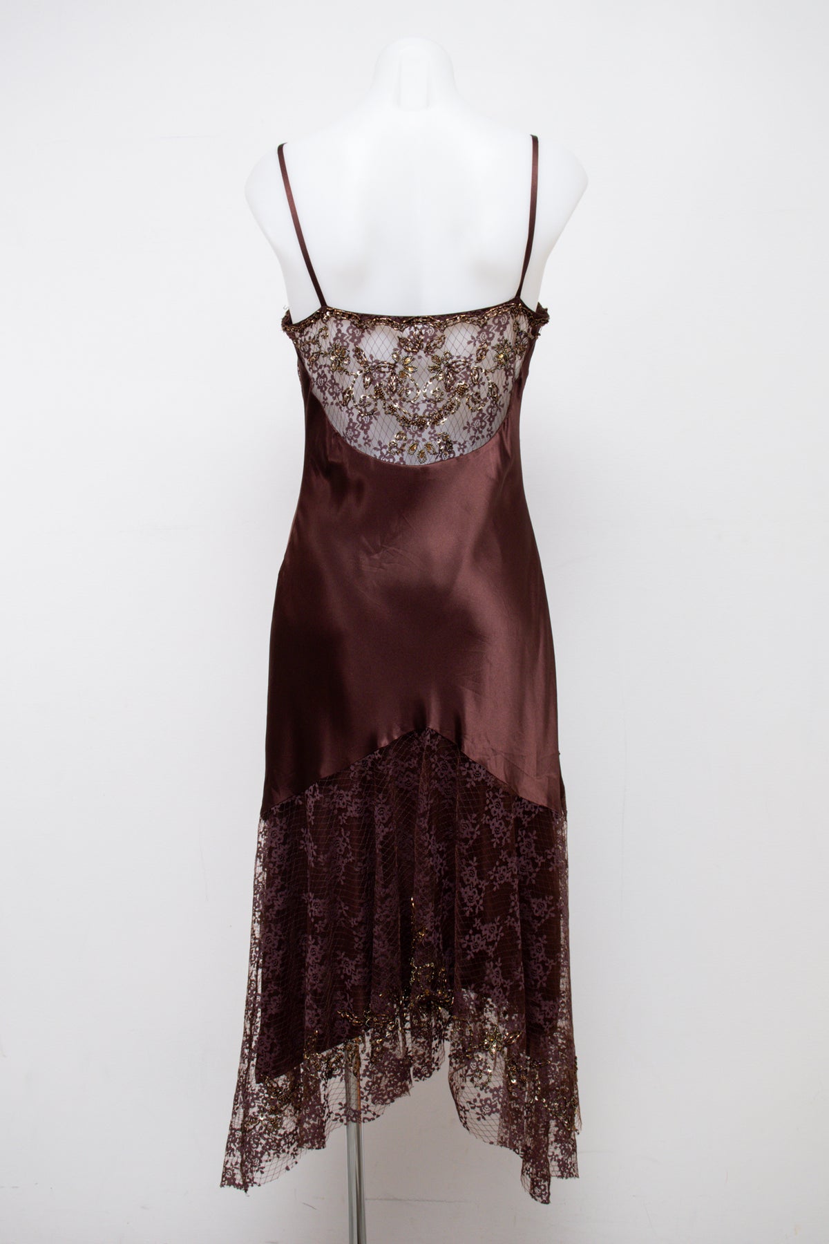 #012 Xscape By Carmen Marc Valvo Camisole Brown | c. 207 | Size 10