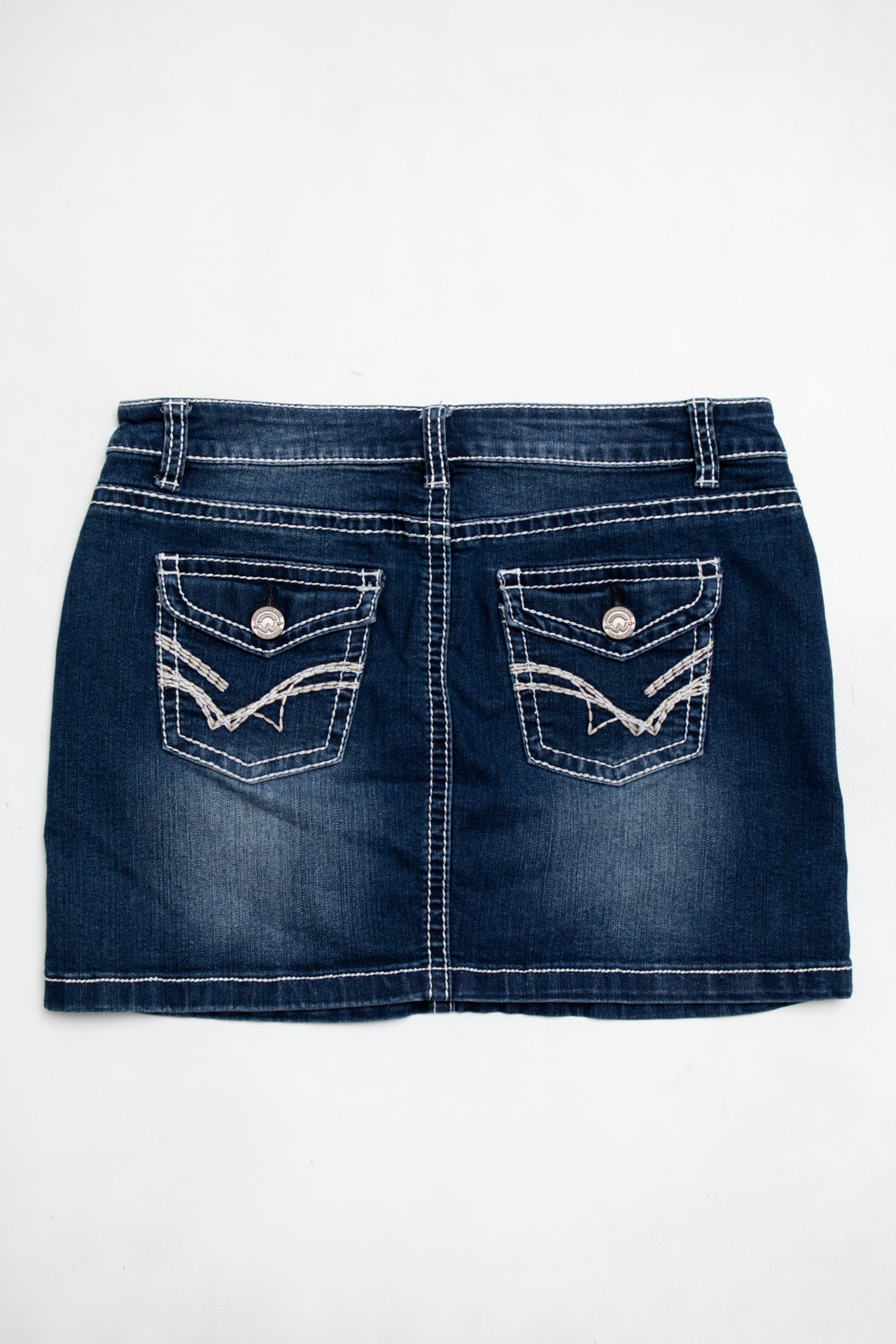 #192 Warehouse Mini Skirt Blue | c. 194 | Size 10
