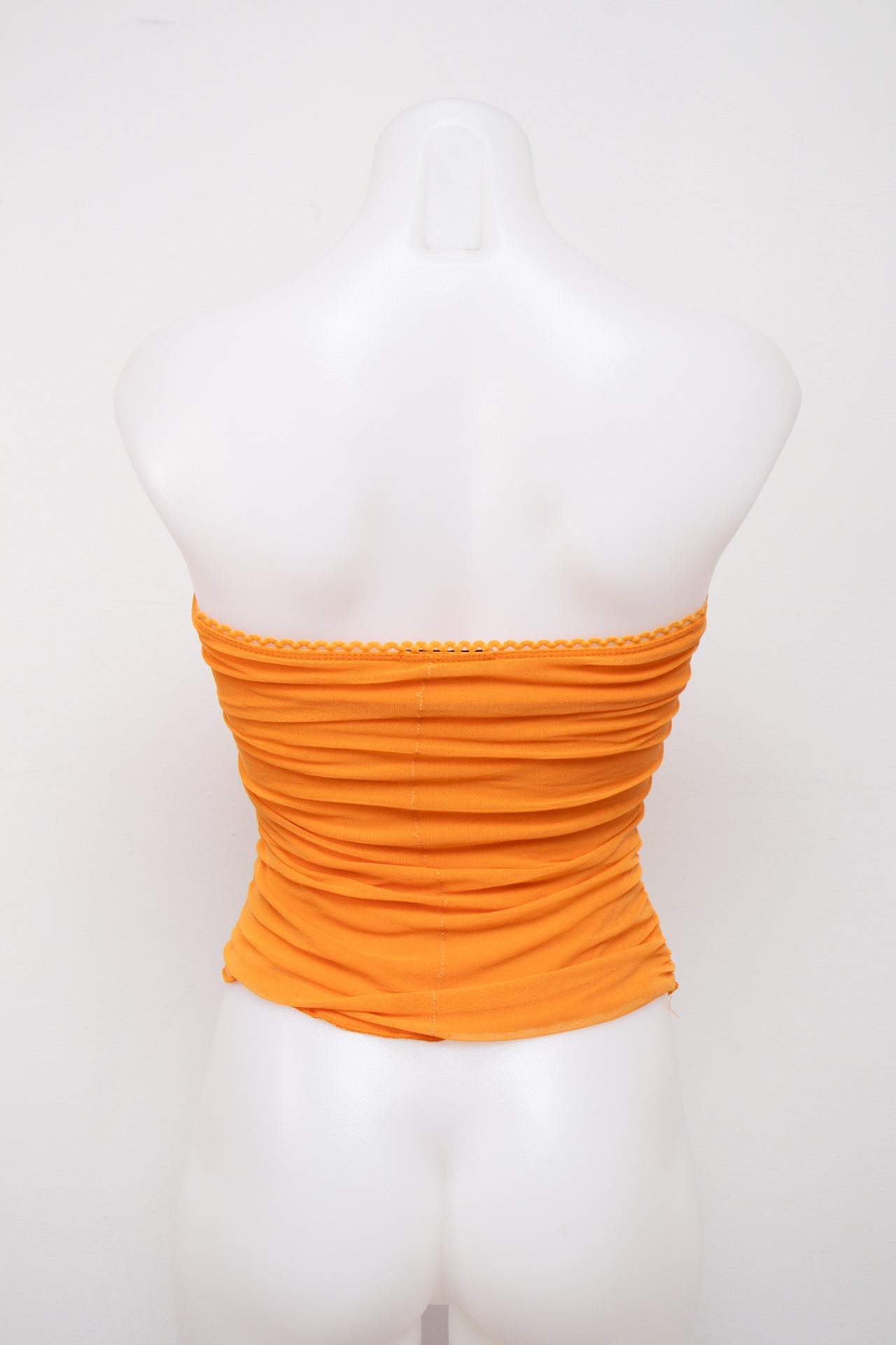 #100 Specchio Side Woman Camisole Top Orange | c. 206 | Size 6