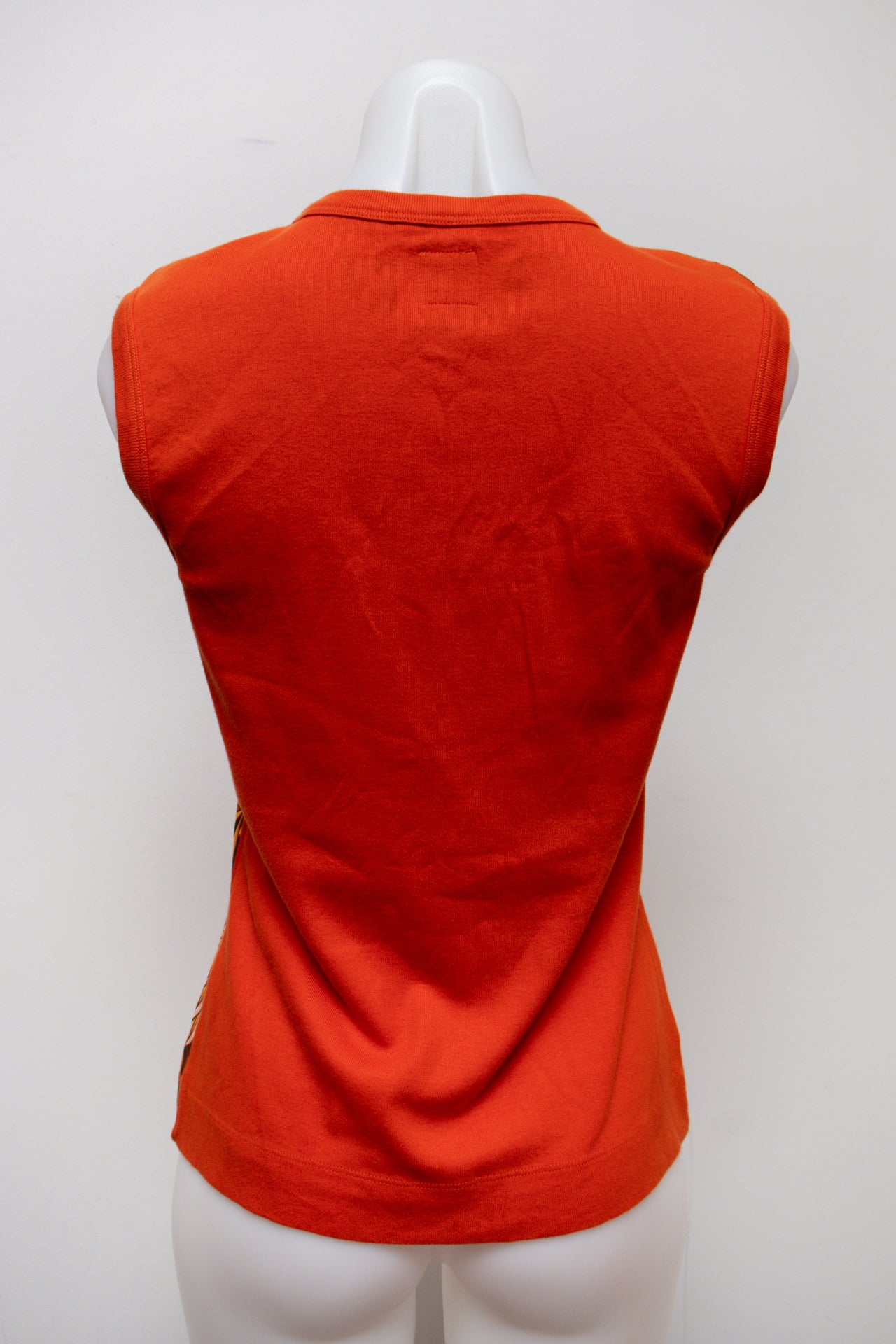 #81 Miss Sixty Tank Top Orange | c. 189 | Size 10/12