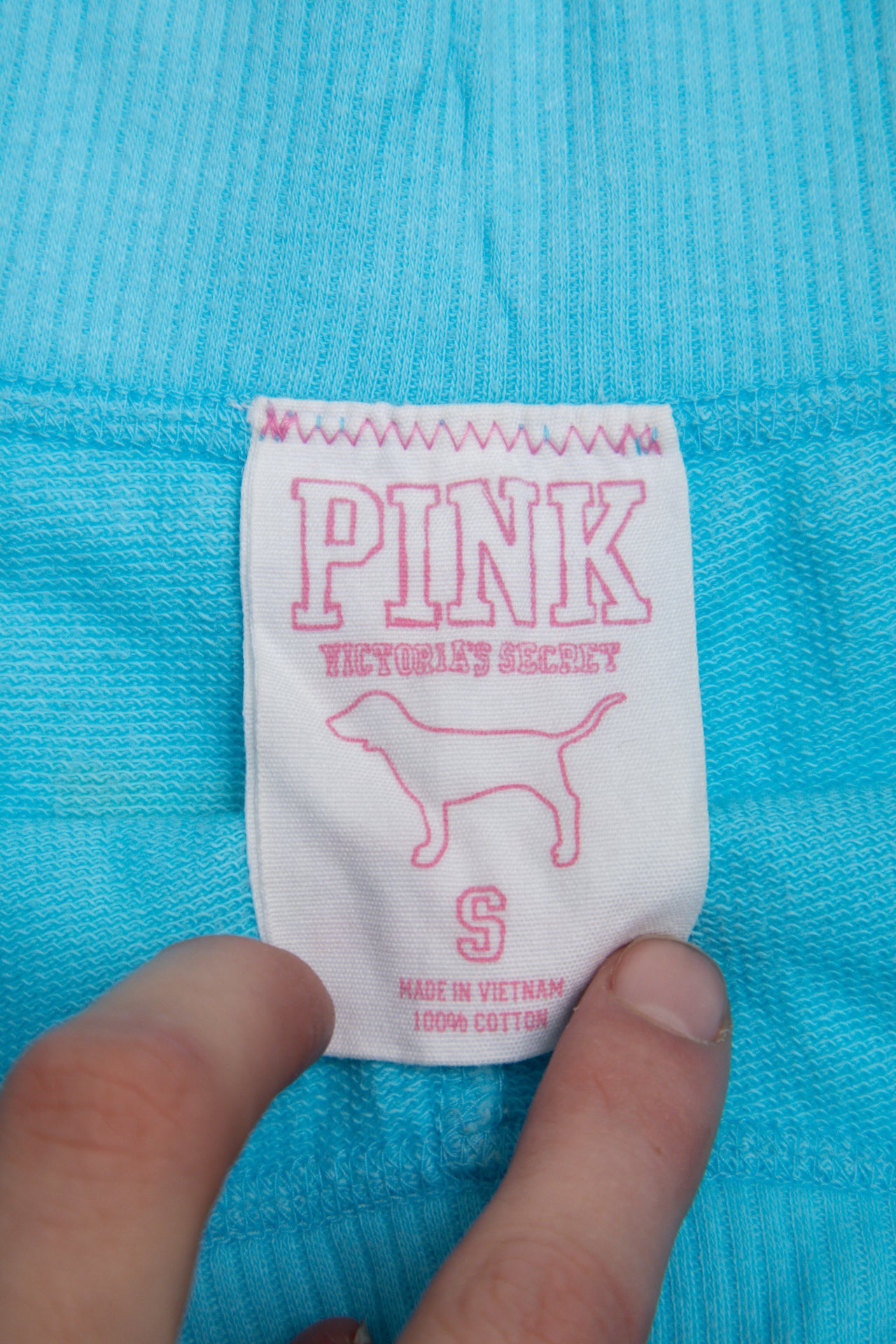 #162 Pink Victoria's Secret Shorts Blue | c. 196 | Size 8