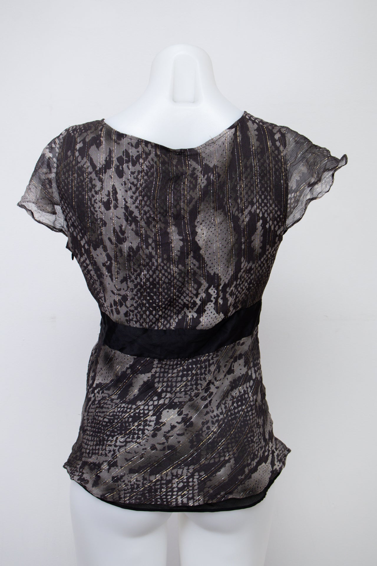 #069 Express Design Studio T-shirt Black | c. 200 | Size 8