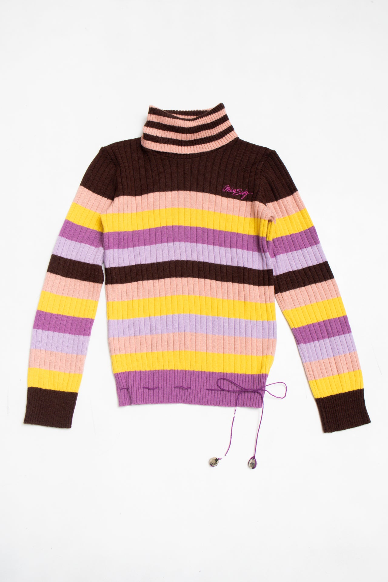 #159 Miss Sixty ribbed turtle neck jumper | c. 160 | size 8