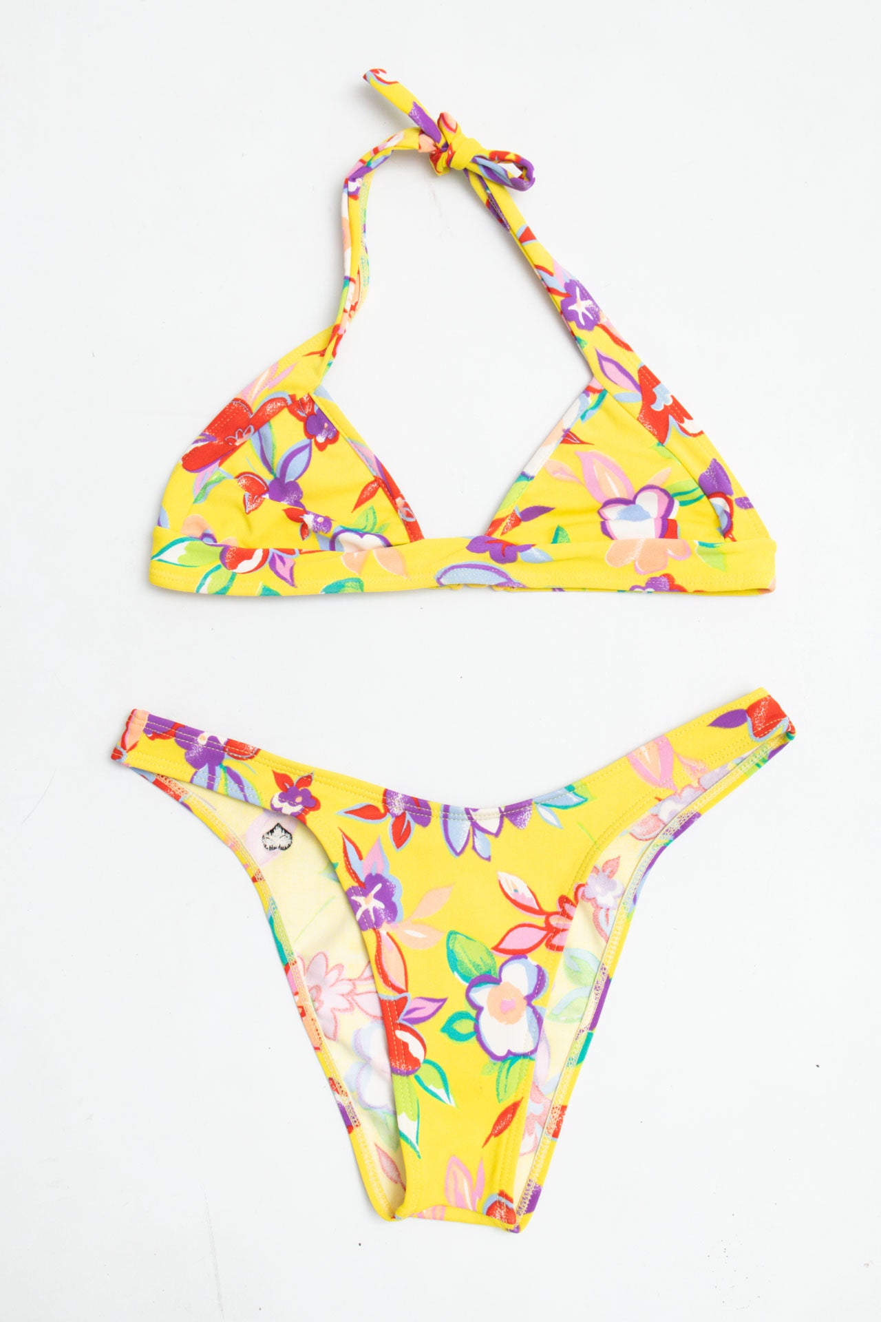 #03 Brazilian Miss Bikini Yellow Bikini Set | Size 8/10