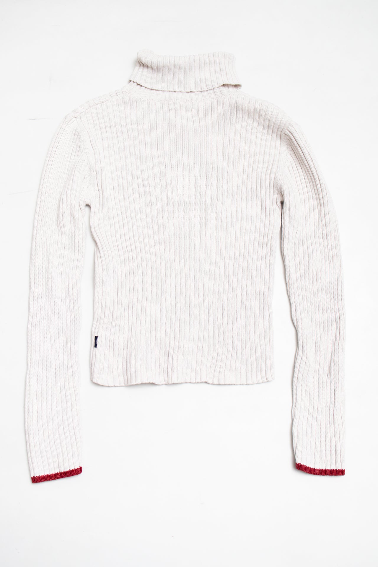 #157 Pepe Jeans turtle neck white jumper | c. 162 | size 8