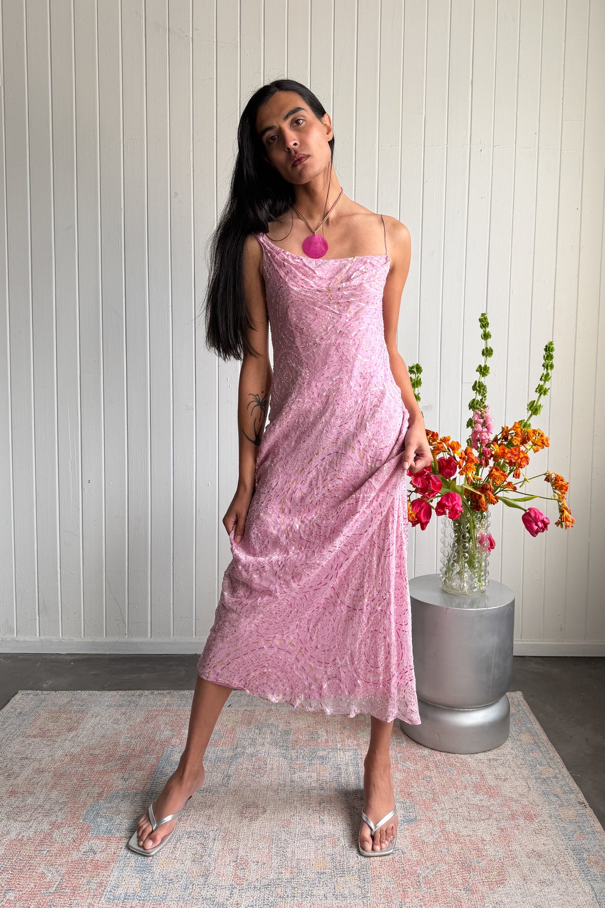 #168 Gilar Evening Gown Pink | c. 208 | Size 10