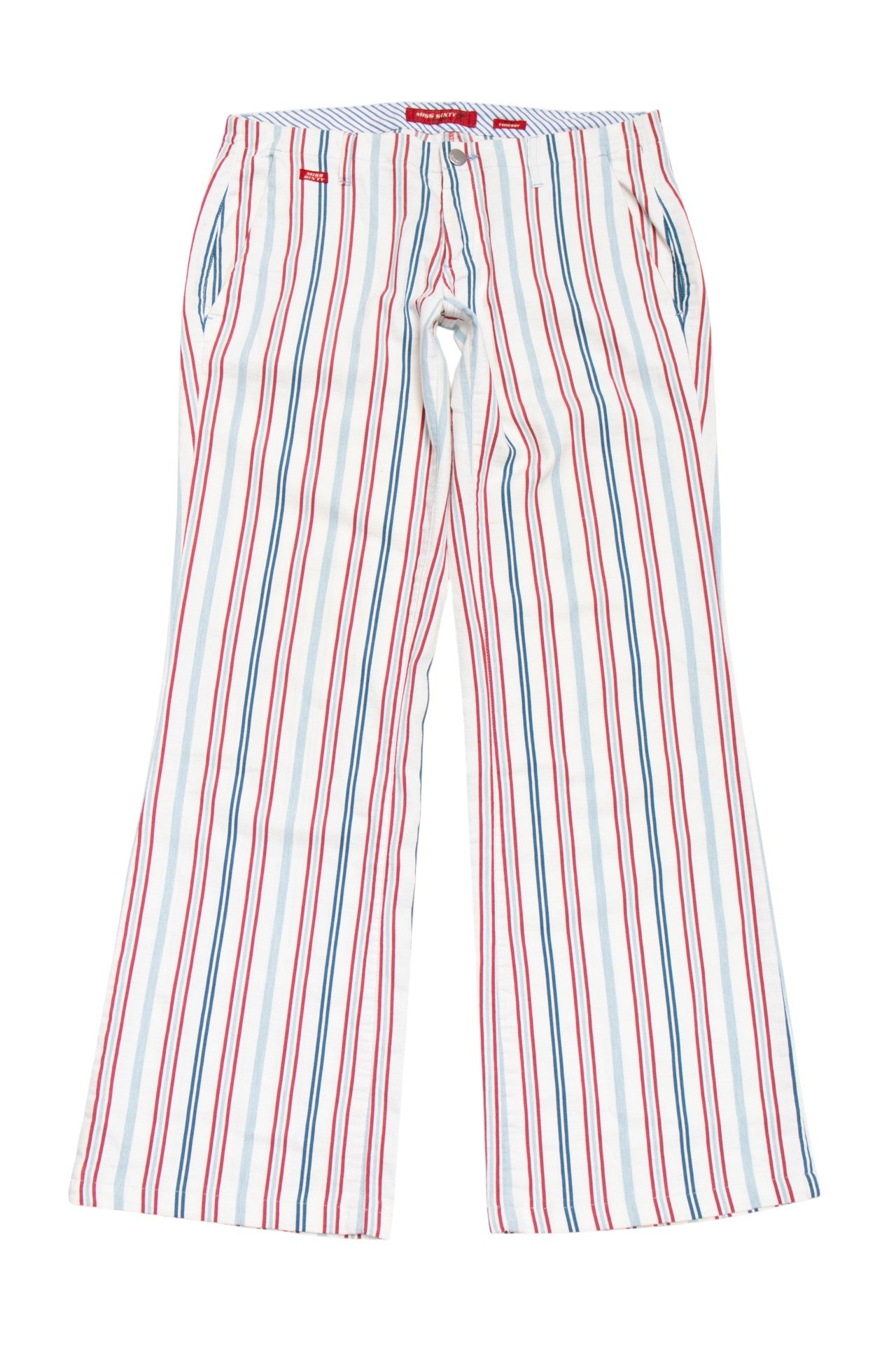 #87 Miss Sixty striped cotton pants | c. 165 | size 8