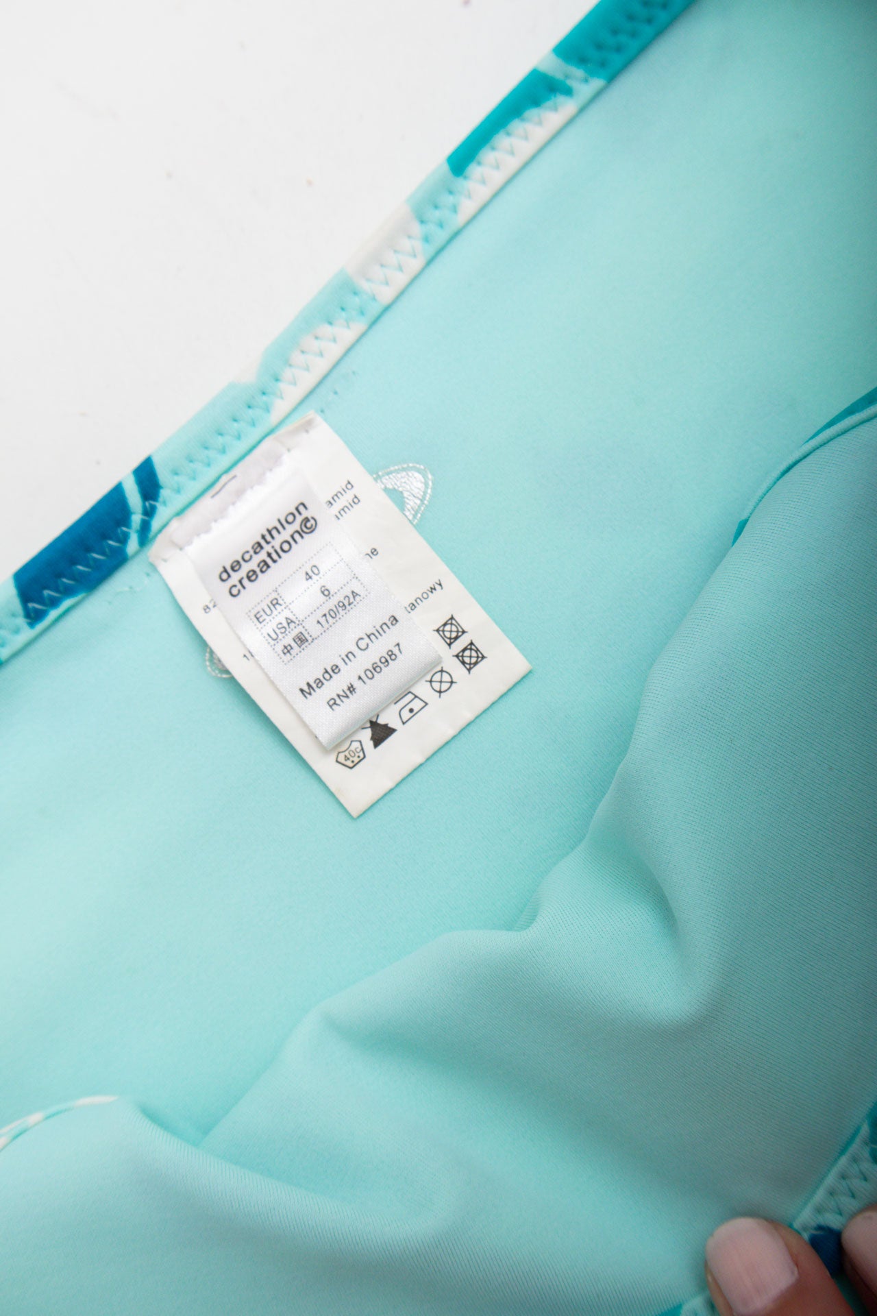 #04 Decathlon Creation Blue Bikini Set | Collection 141 | Size 10