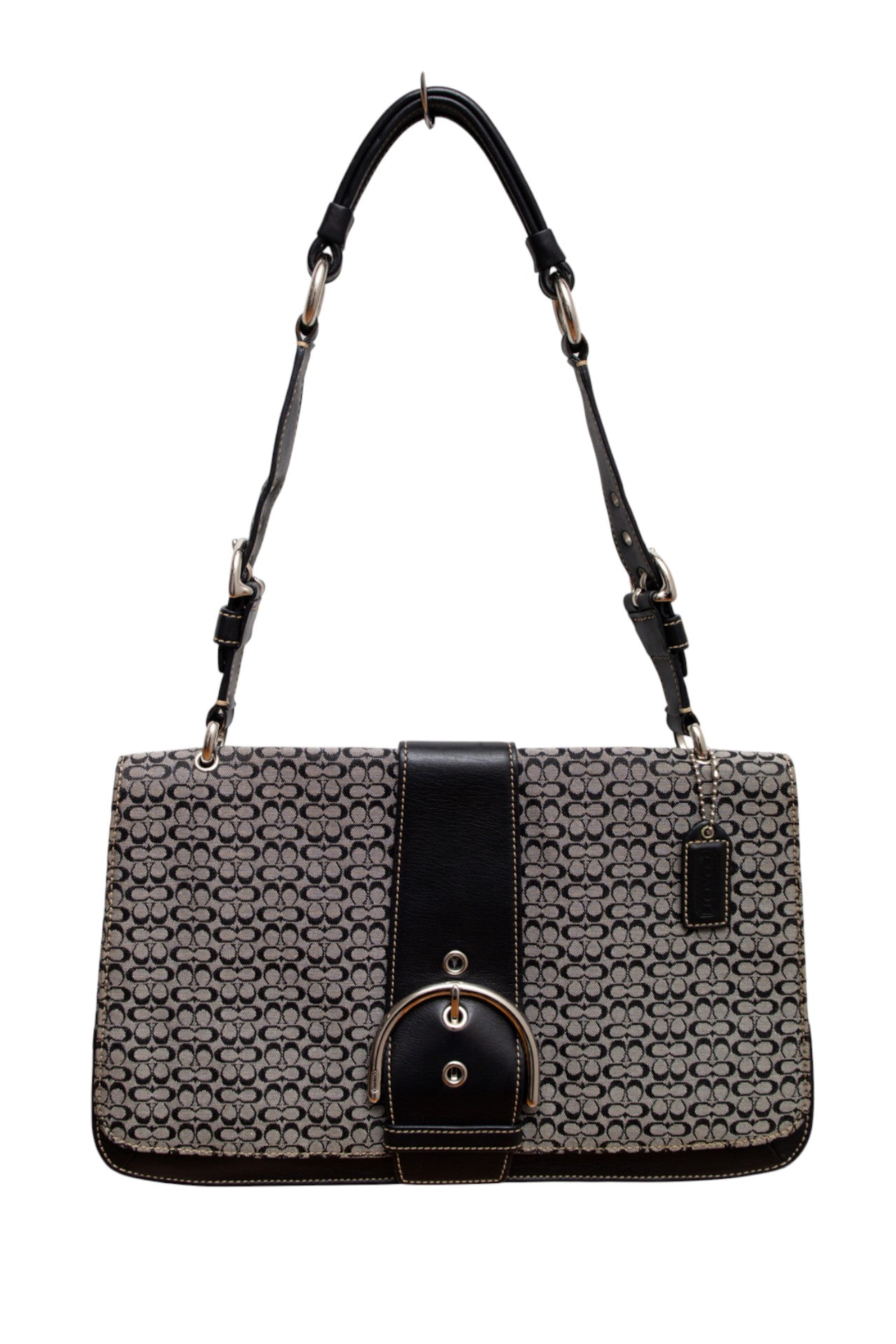 #225 Coach monogram buckle bag | c. 165