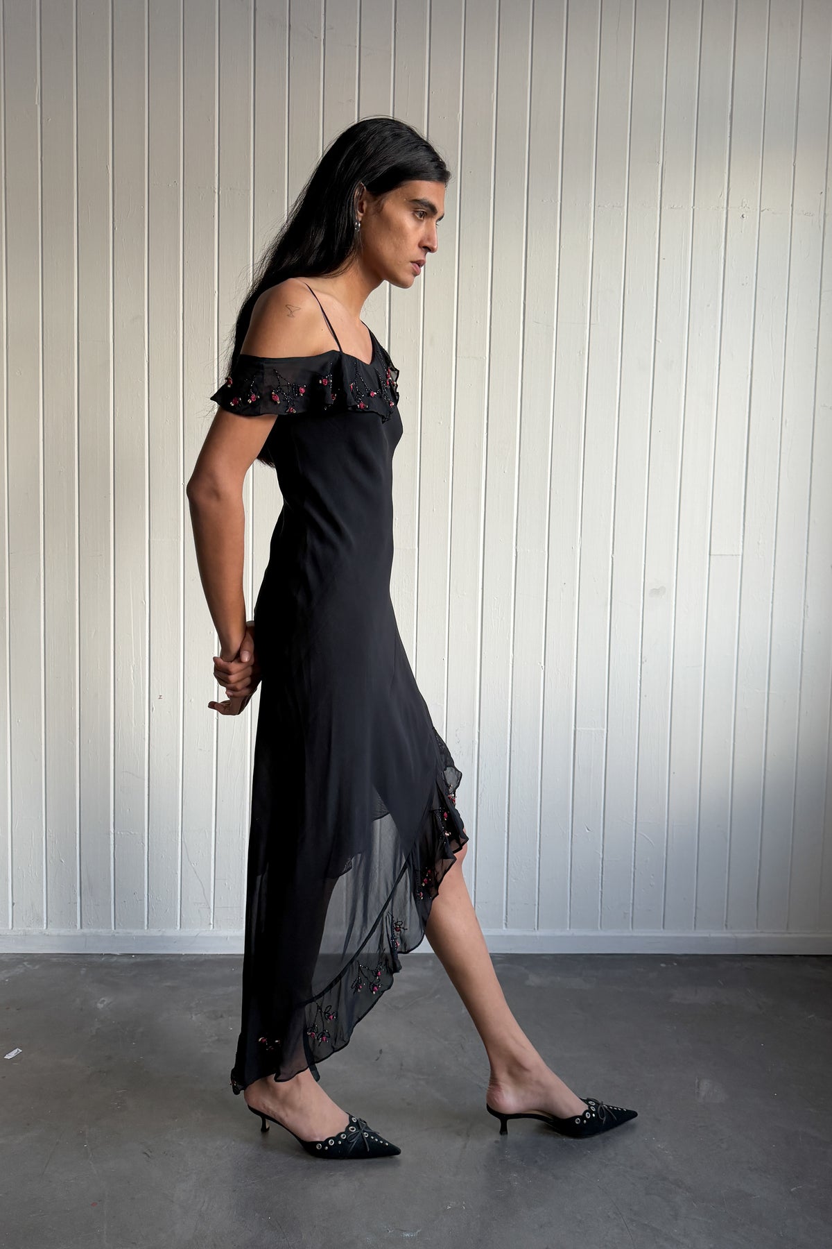 #179 Nina Austin Gown Black | c. 208 | Size 8