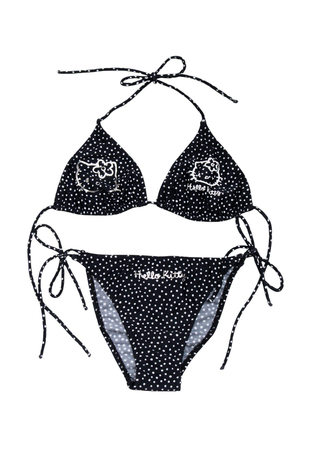 Hello Kitty Bikini Set Black | c. 166 | Size 6/8