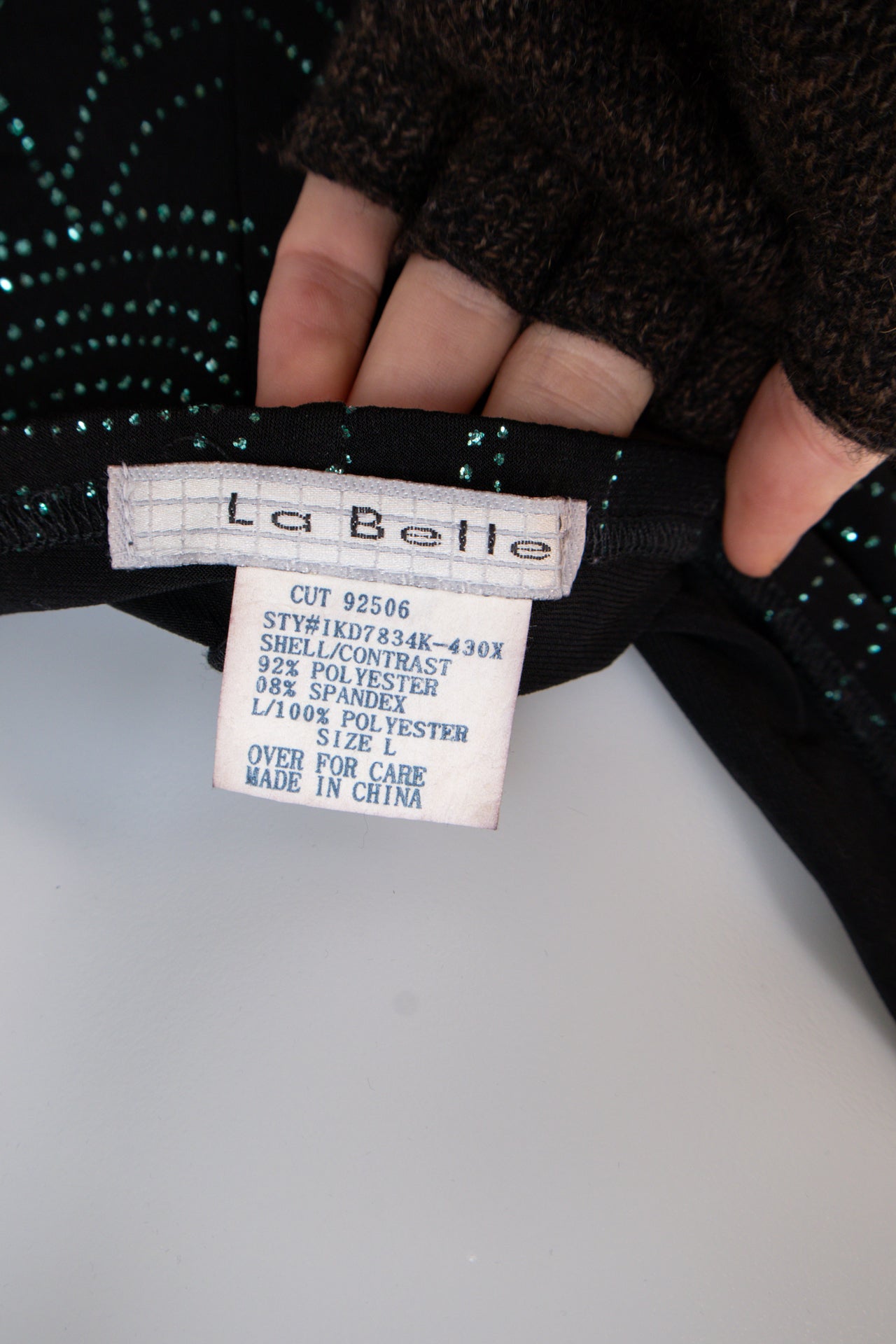 #185 La Belle Dress Black | c. 205 | Size 10/12