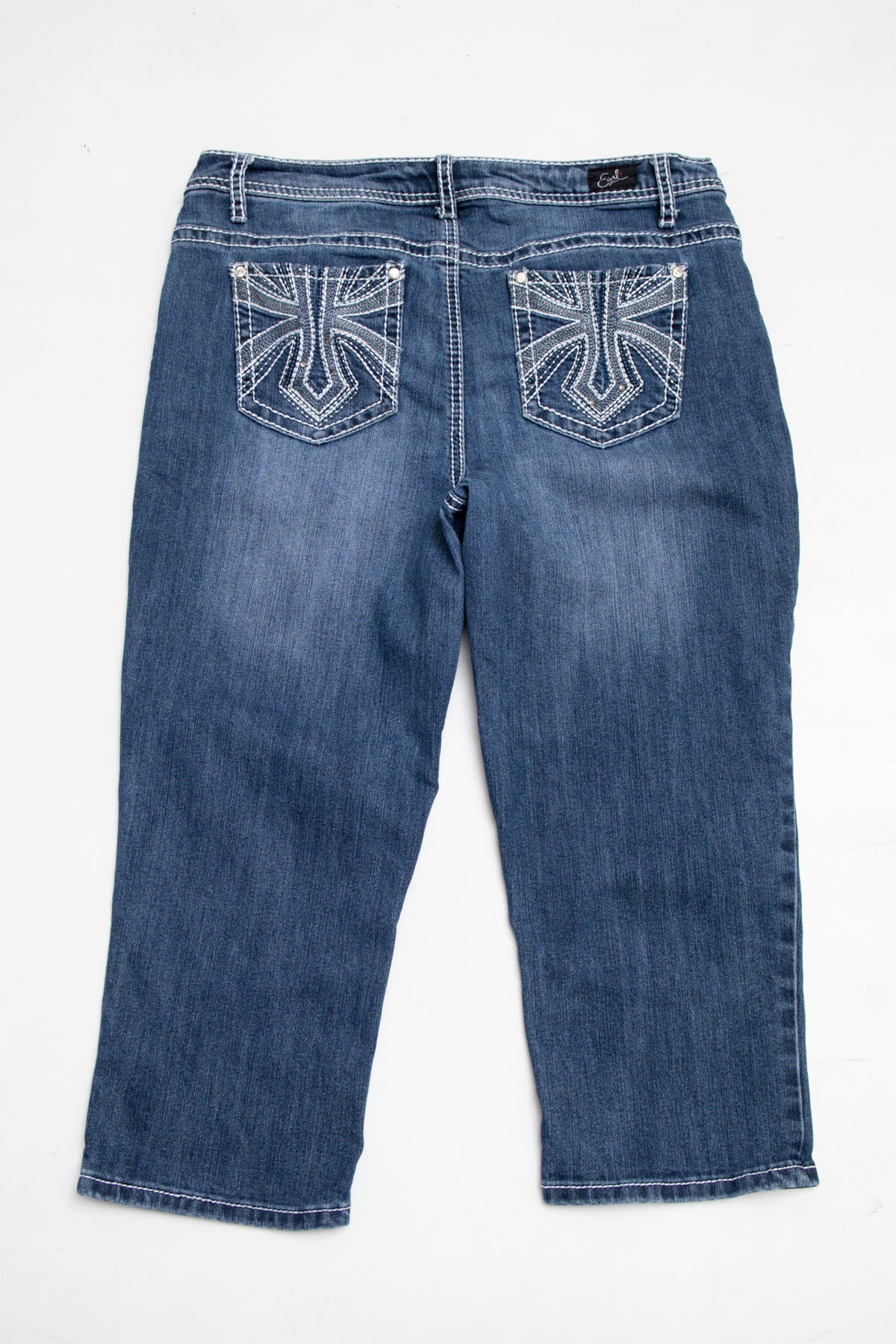 #112 Earl Jeans Capris Blue | c. 209 | Size 10
