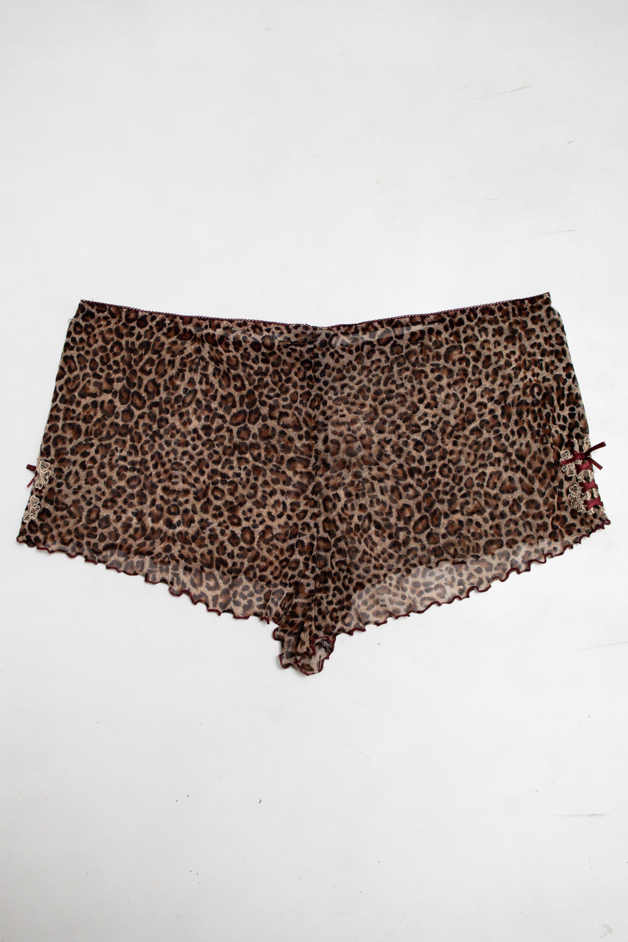 #126 Bisou Bisou Michelle Bohbot Shorts Brown | c. 189 | Size 14