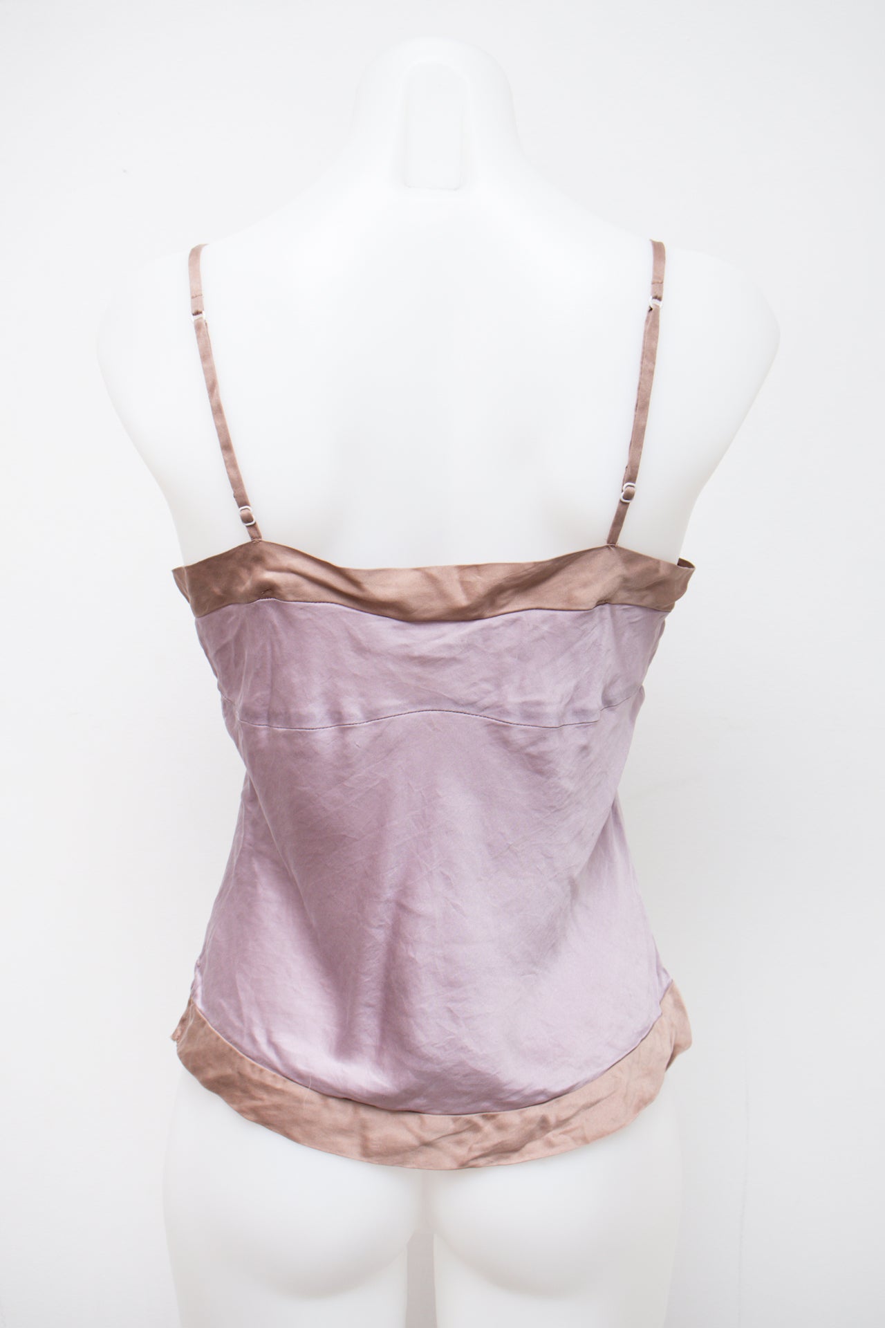 #47 Silk Gold Hawk Cami Top Pink | c. 197 | Size 8