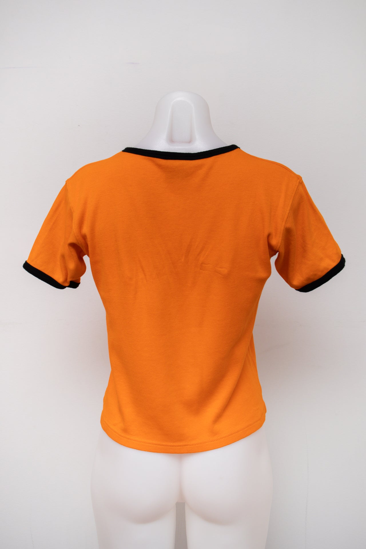 #51 Nik-Nak Design T-shirt Orange | c. 195 | Size 6/8/10