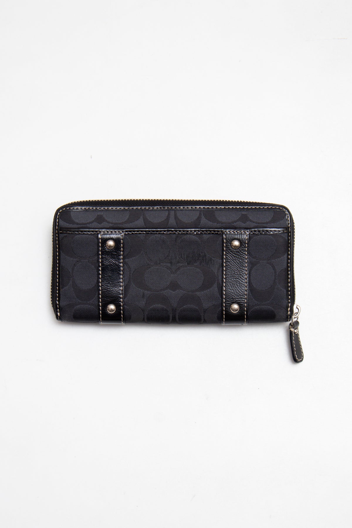 #006 Coach Wallet Black | c. | Size